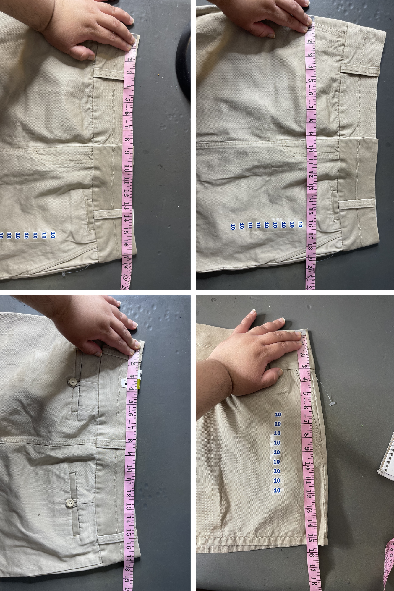 2000s Khaki Low Waisted Mini Skirt | Multiple Sizes : 4, 6 & 10