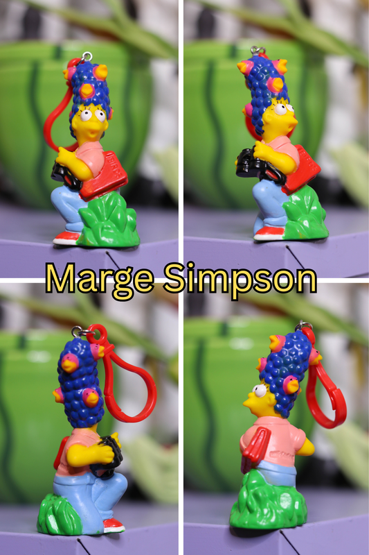 Vintage Upcyled Cartoon Keychains #13
