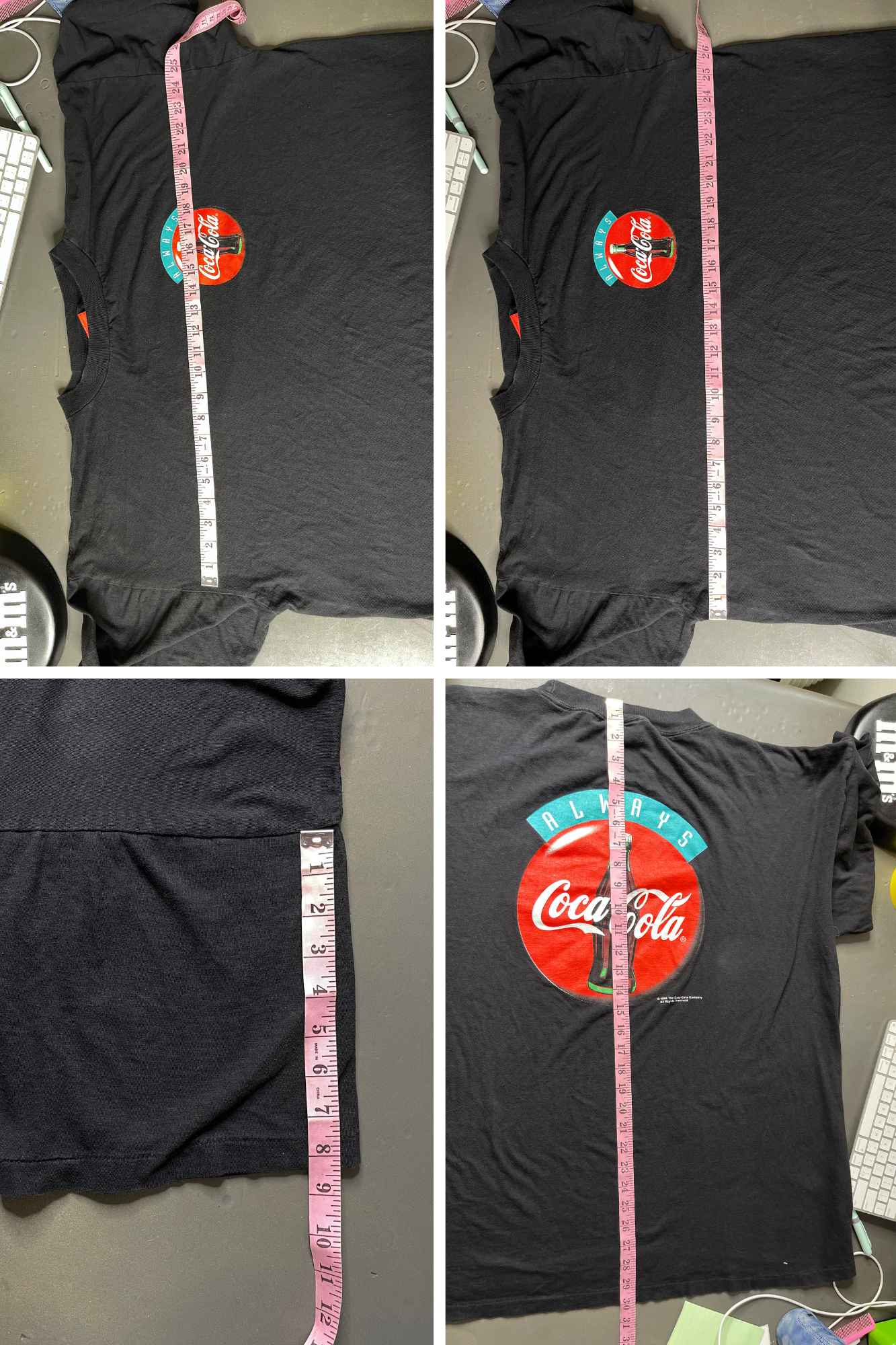 Vintage Oversized Coca-Cola Graphic Tee Sz XL/XXL