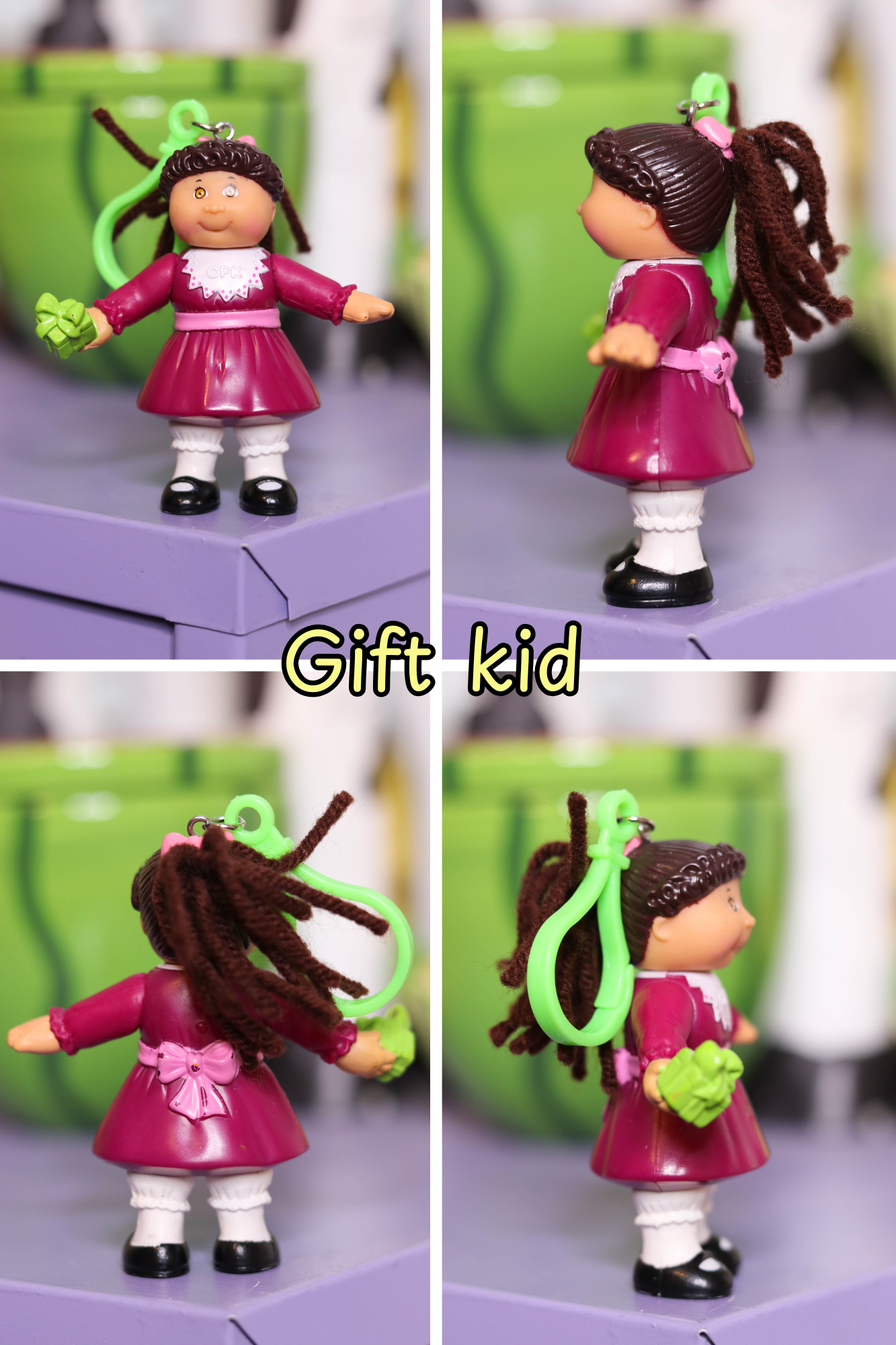 Vintage Cabbage Patch Kids Upcycled Keychains