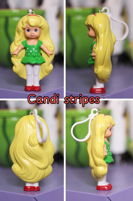 Vintage Upcycled Toy Keychains