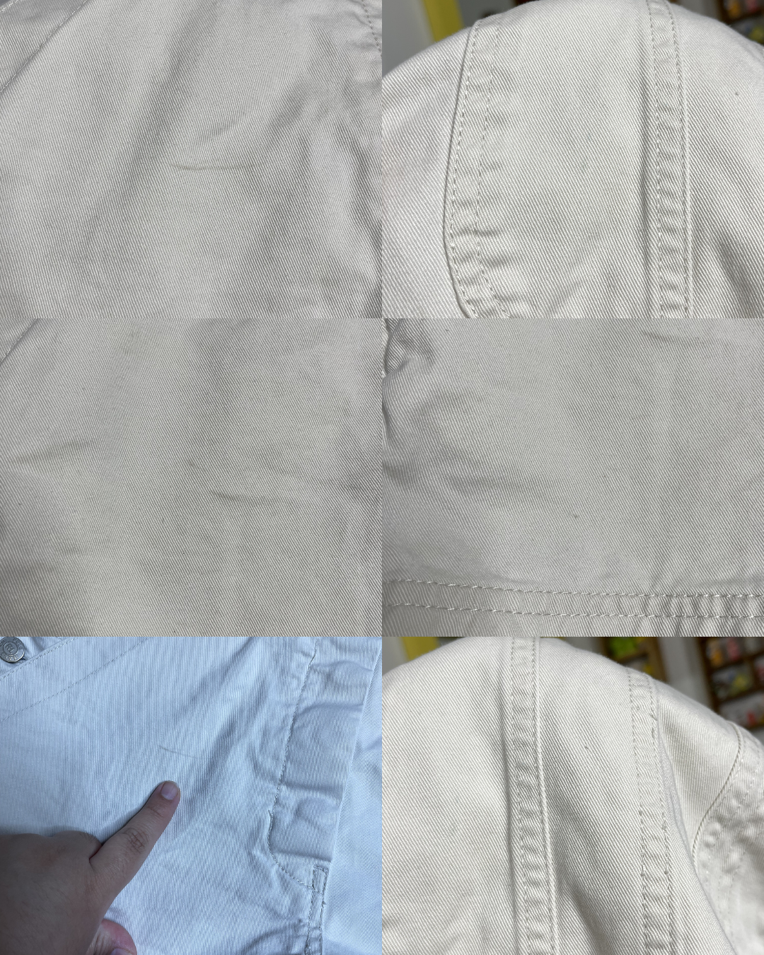 2000s Ralph Lauren Polo Beige Cream Khaki Overalls Sz L