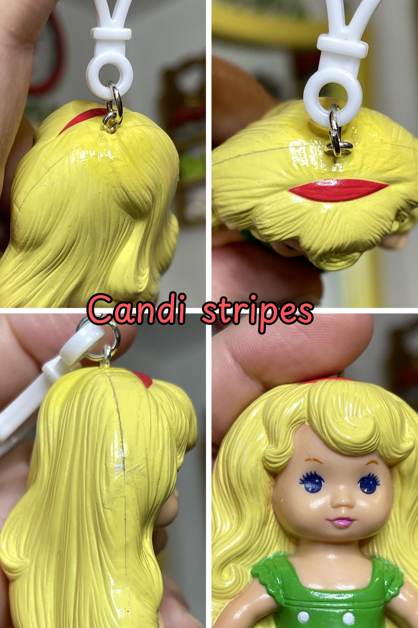 Vintage Upcycled Toy Keychains