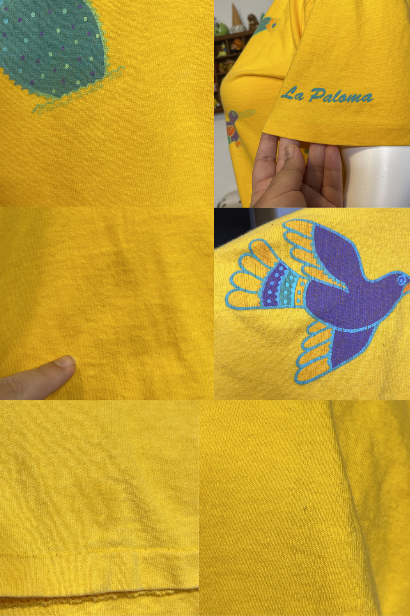 Vintage 90s Sunset Desert Cactus Bird Tee Sz XL