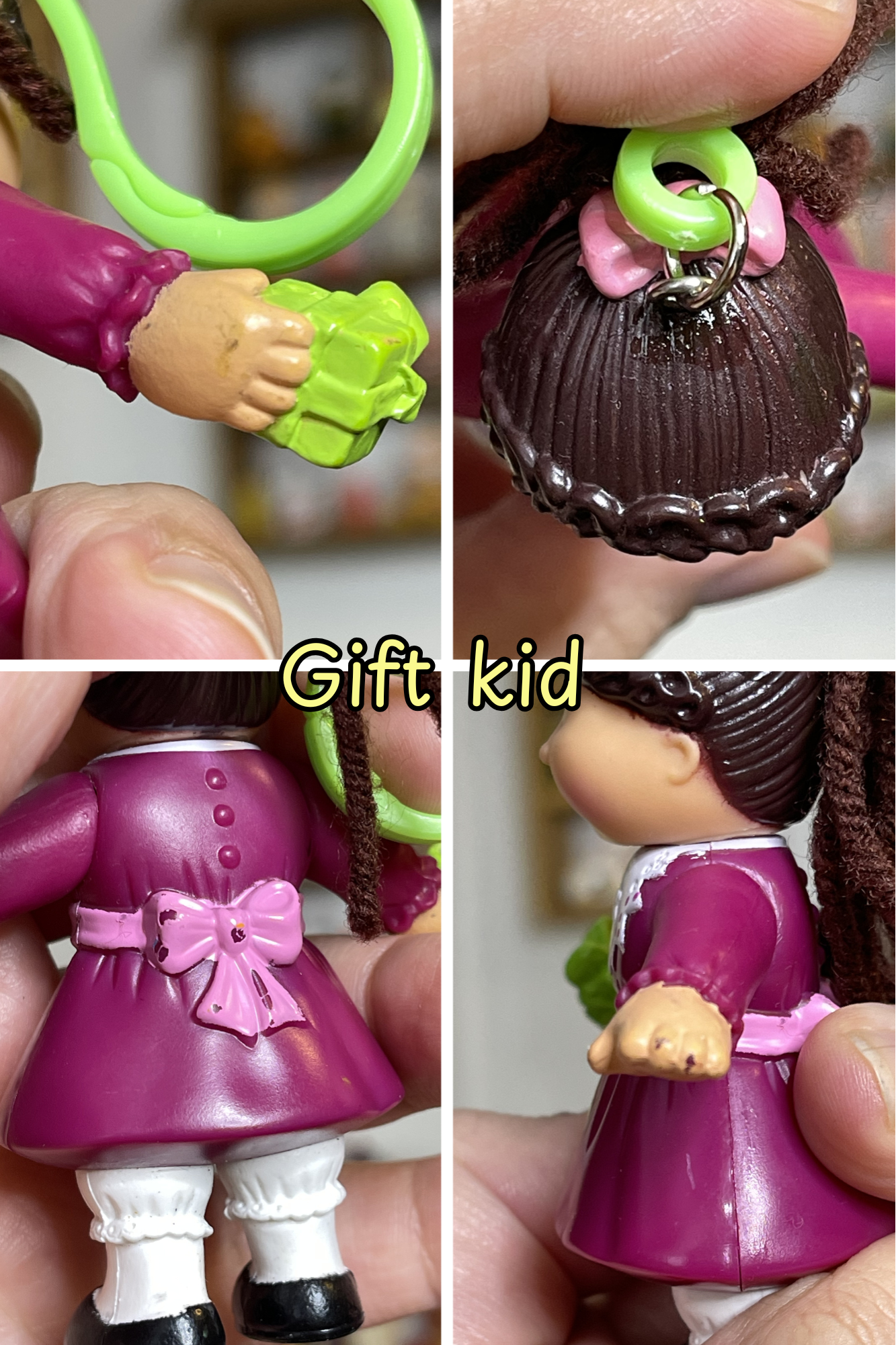 Vintage Cabbage Patch Kids Upcycled Keychains