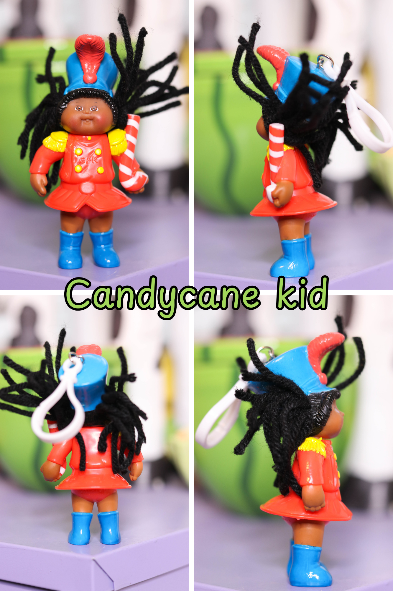Vintage Cabbage Patch Kids Upcycled Keychains