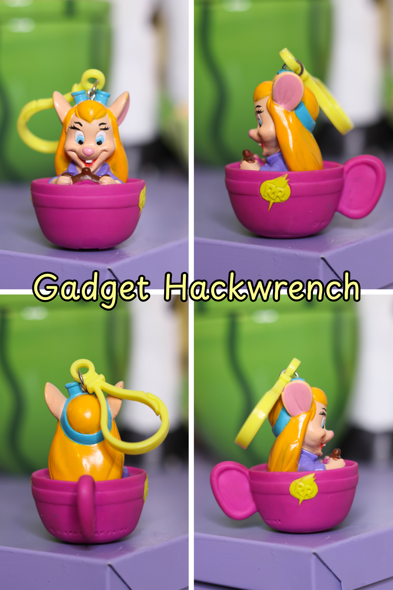 Vintage Cartoon Upcycled Keychains
