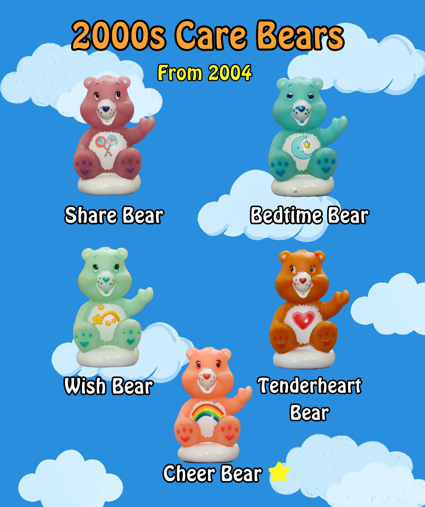 2000s Small Care Bears Trinket Blind Bag (1)