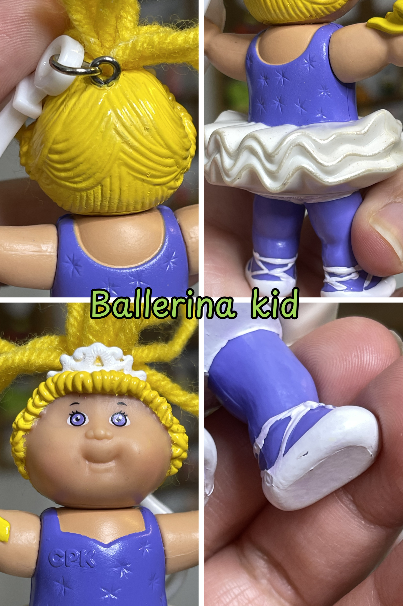 Vintage Cabbage Patch Kids Upcycled Keychains
