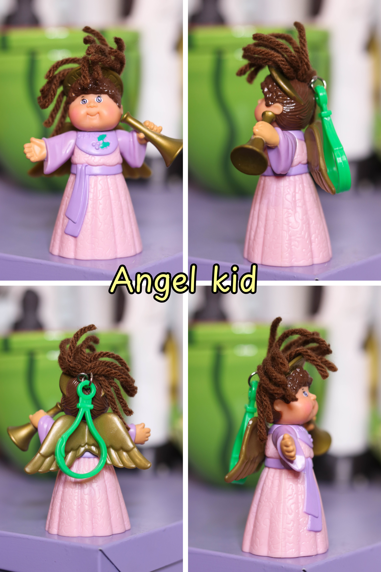 Vintage Cabbage Patch Kids Upcycled Keychains