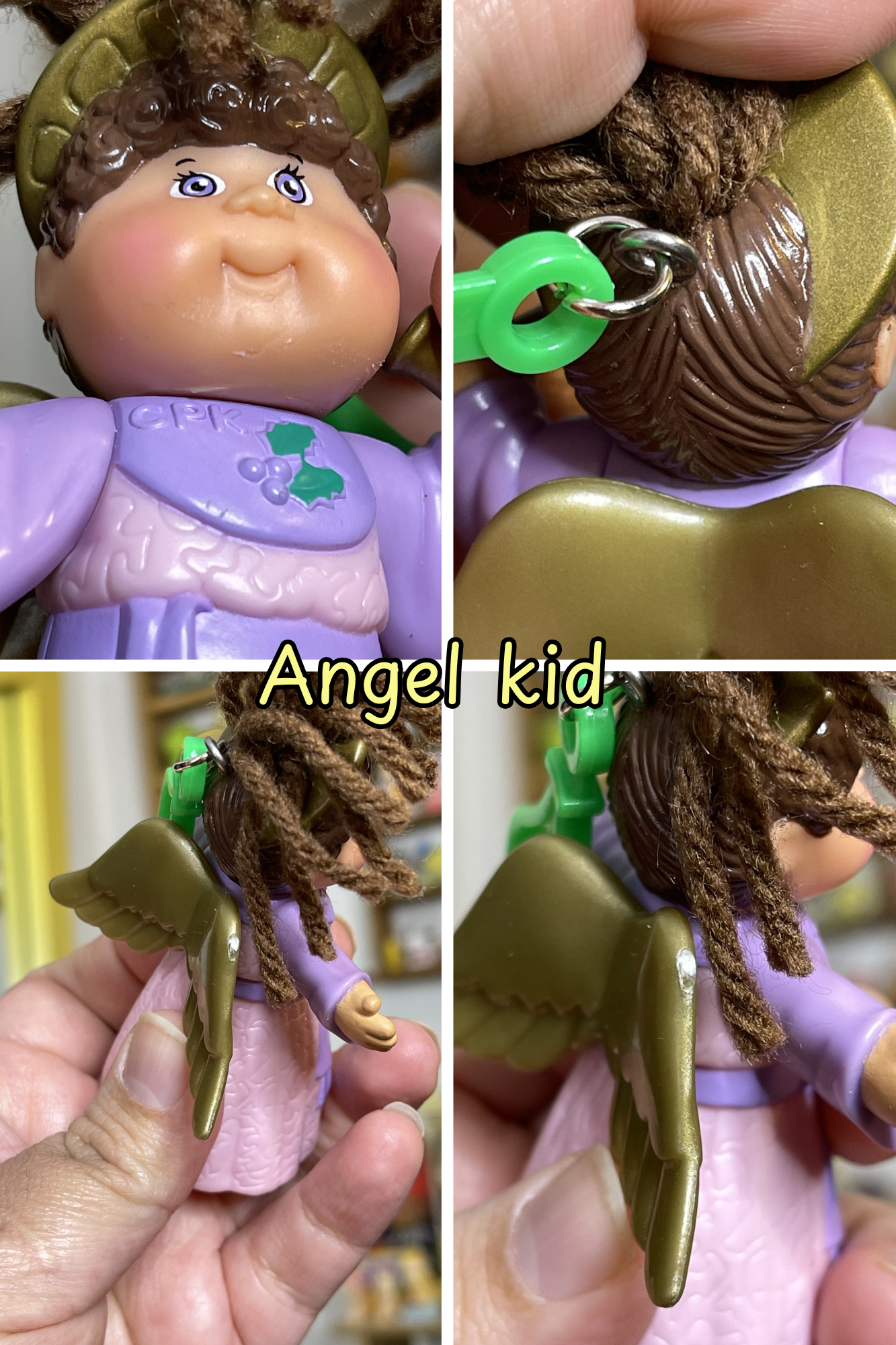 Vintage Cabbage Patch Kids Upcycled Keychains