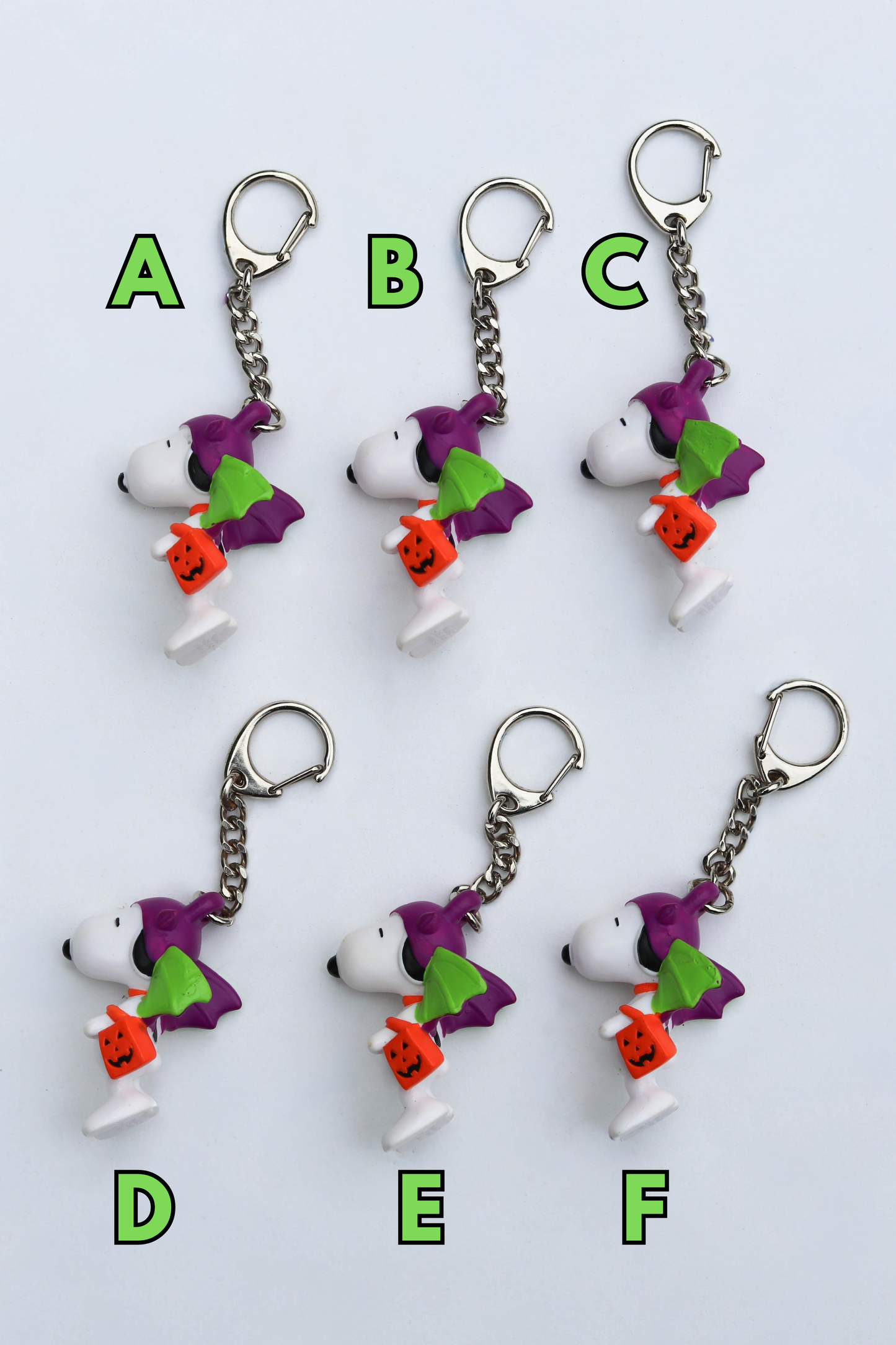 Vintage Snoopy Bat Keychain