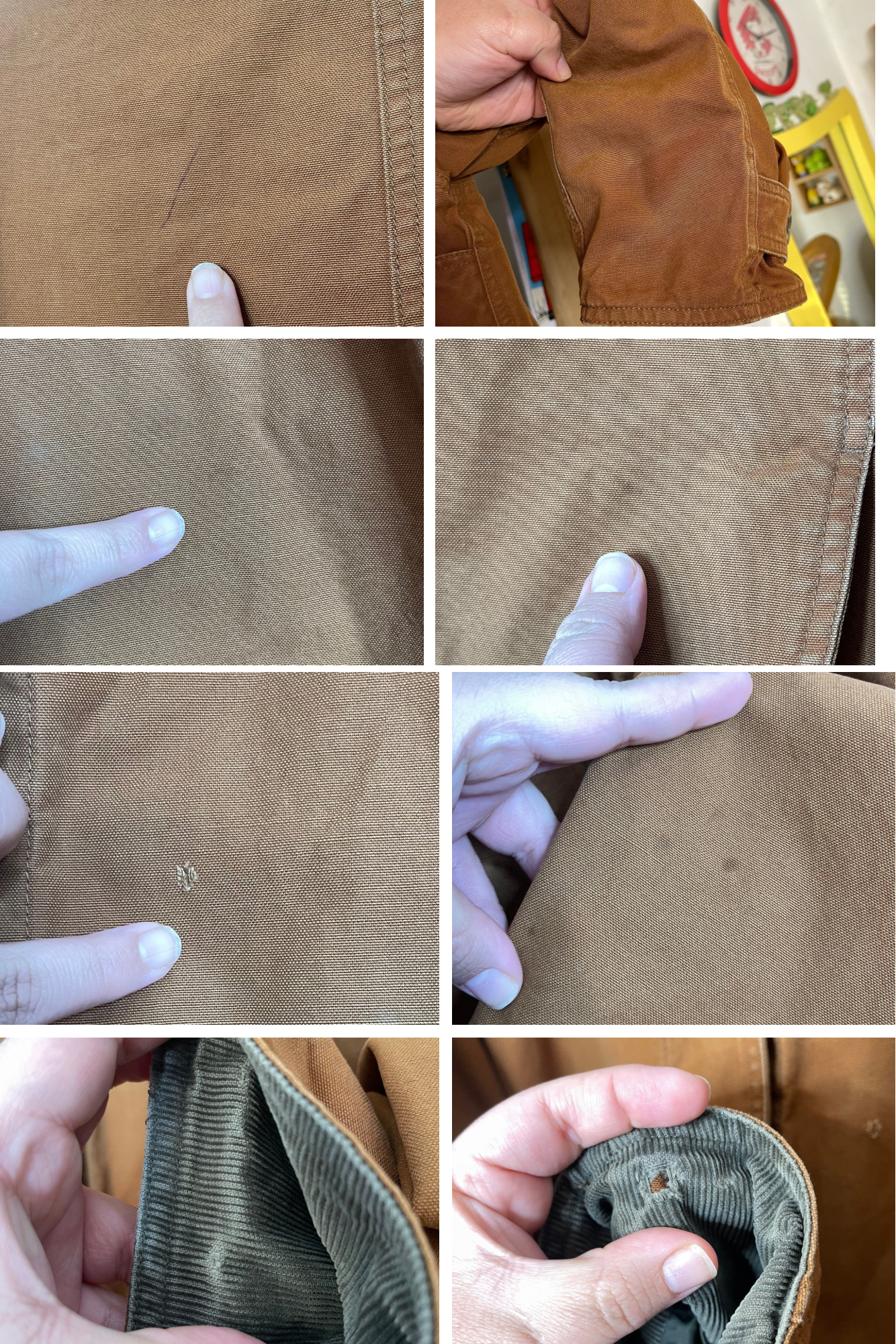 Vintage Golden Brown Barn Coat Sz XL