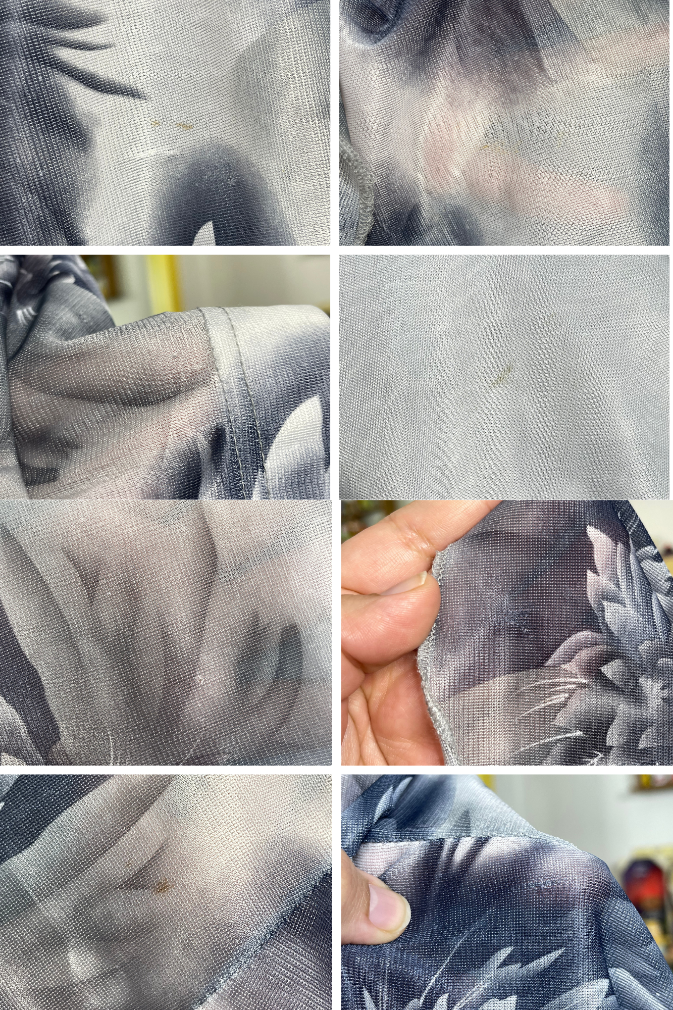 2000s Deadstock Cyber Flower Print Midi Skirt Sz S/M