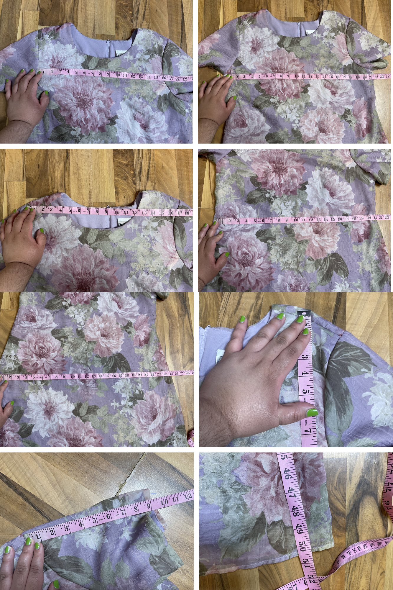 Vintage 90s Sheer Crinkly Watercolor Floral Maxi Dress Sz 14W