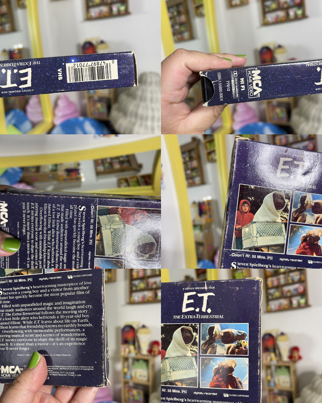 E.T VHS Movie