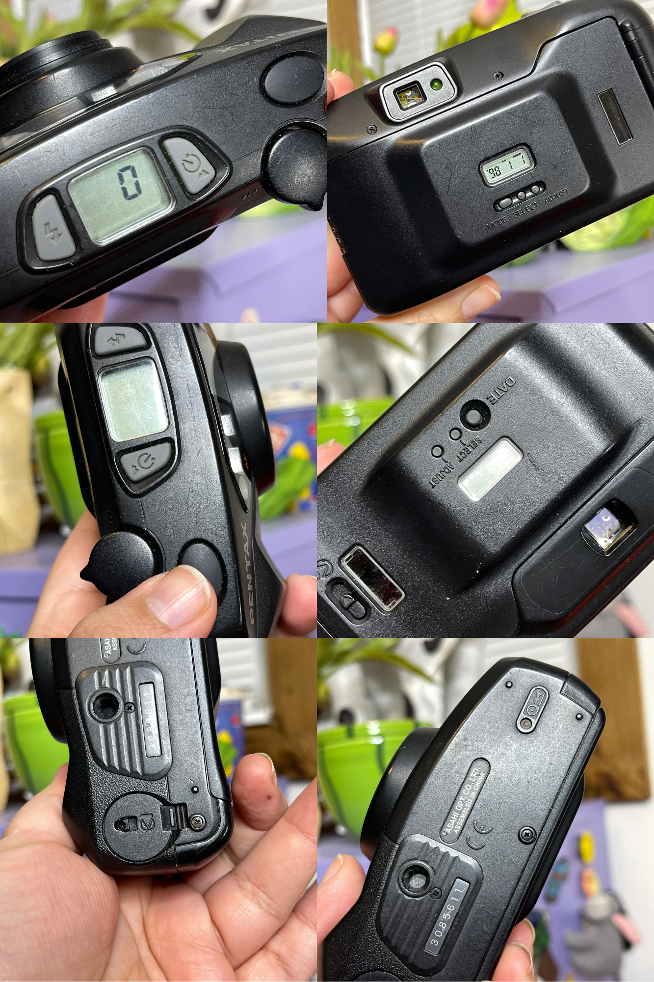 Pentax IQZoom EZY-R Date 35mm Film Camera