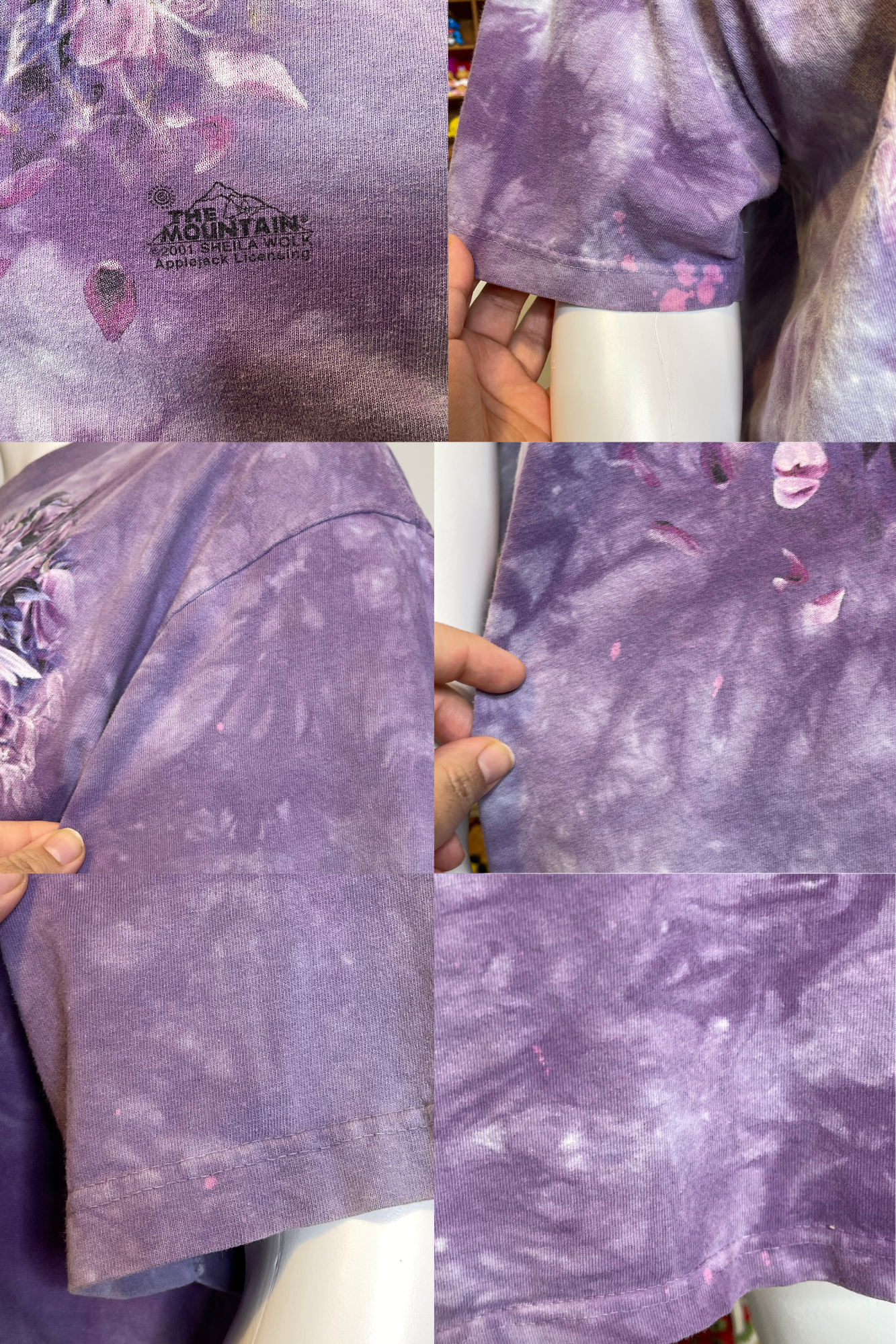 Vintage 2000s Gatekeeper Fairy Tie-dye Graphic Tee Sz XXL