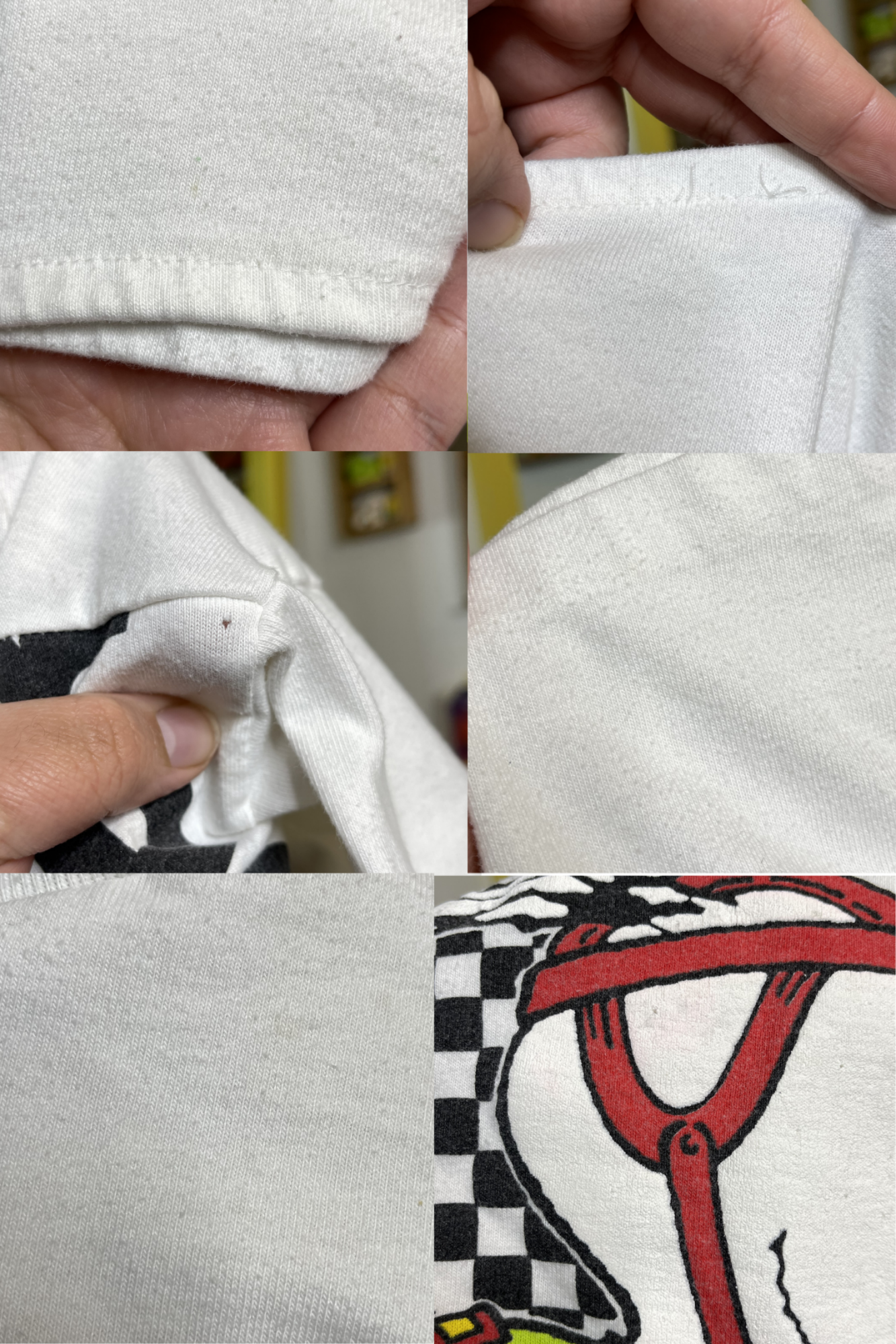 Vintage White Road Rider Snoopy Bicycle Kids Tee Sz 6