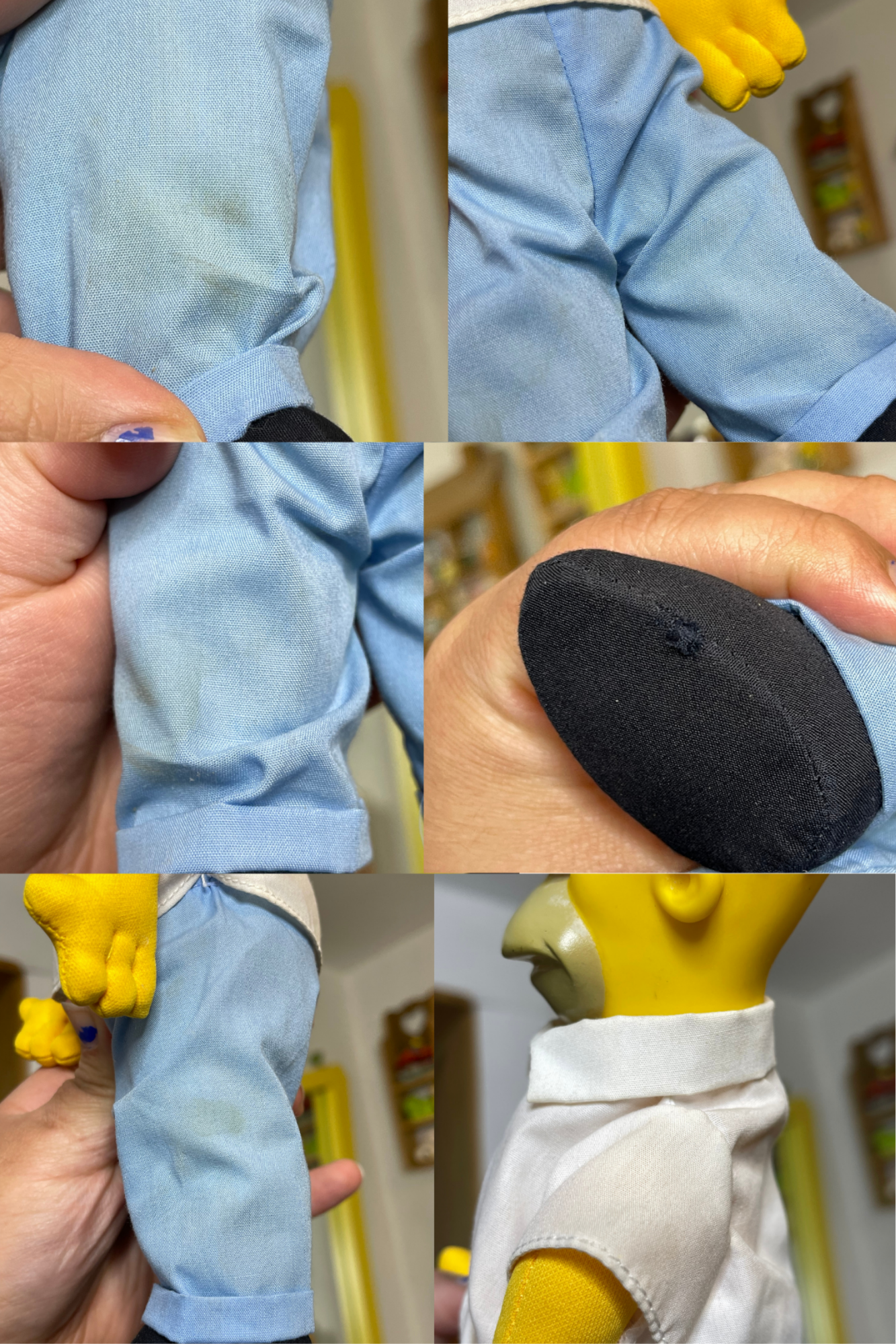 Vintage 90s Homer Simpson Plush