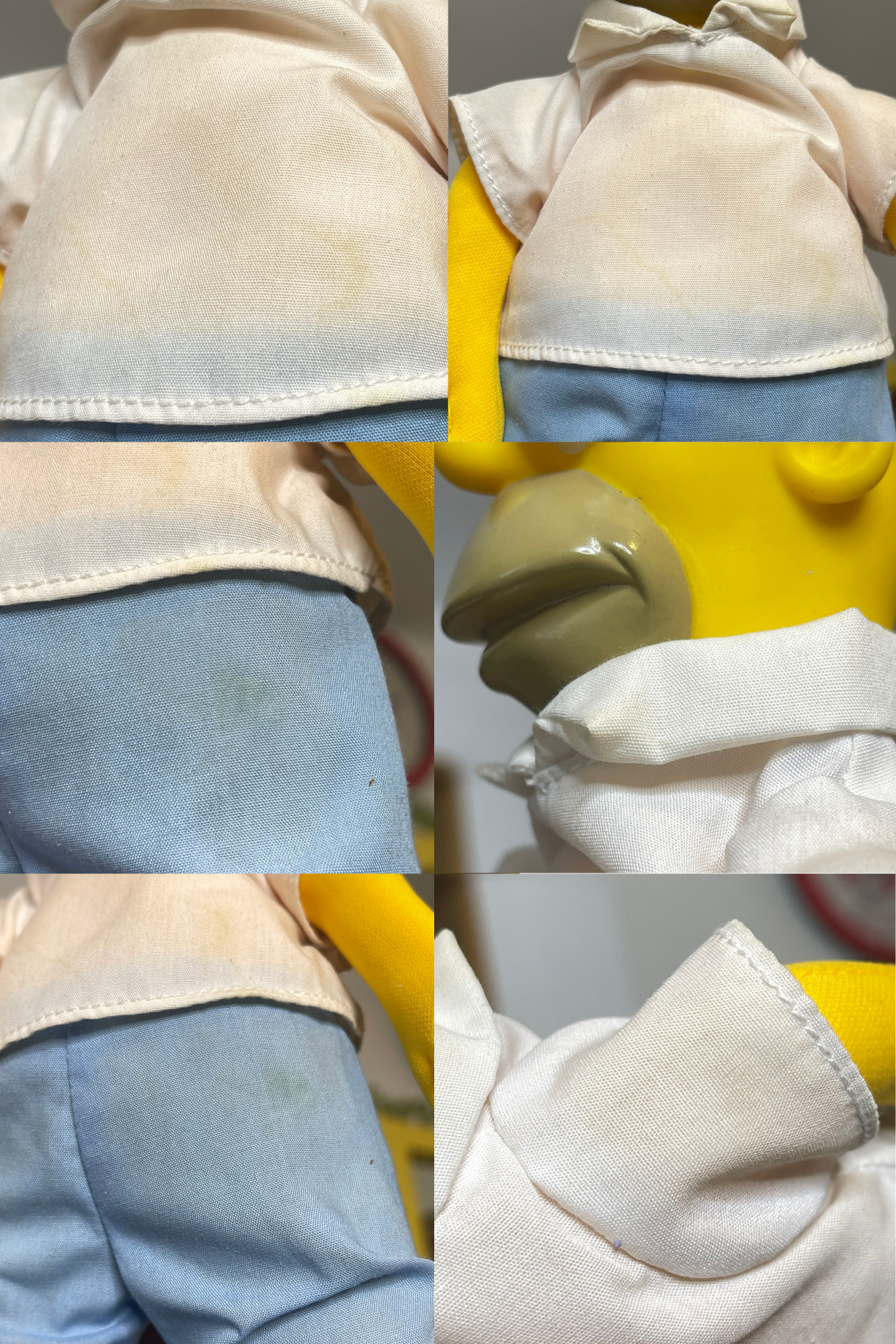 Vintage 90s Homer Simpson Plush