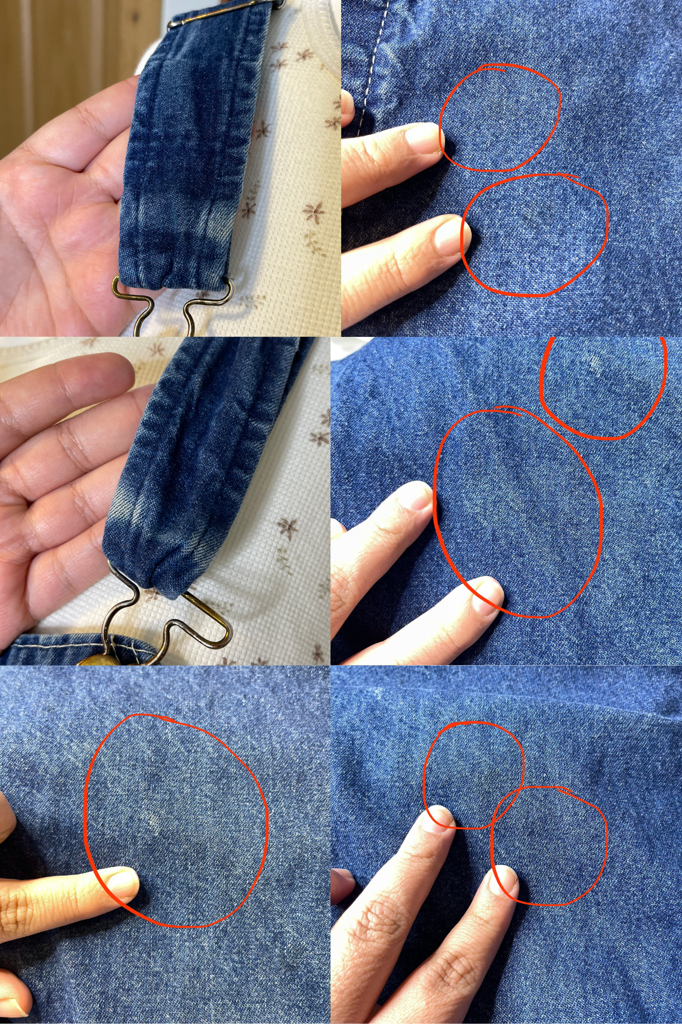 Vintage Key Imperial Plus Size Baggy Denim Overalls Sz W46 X L30