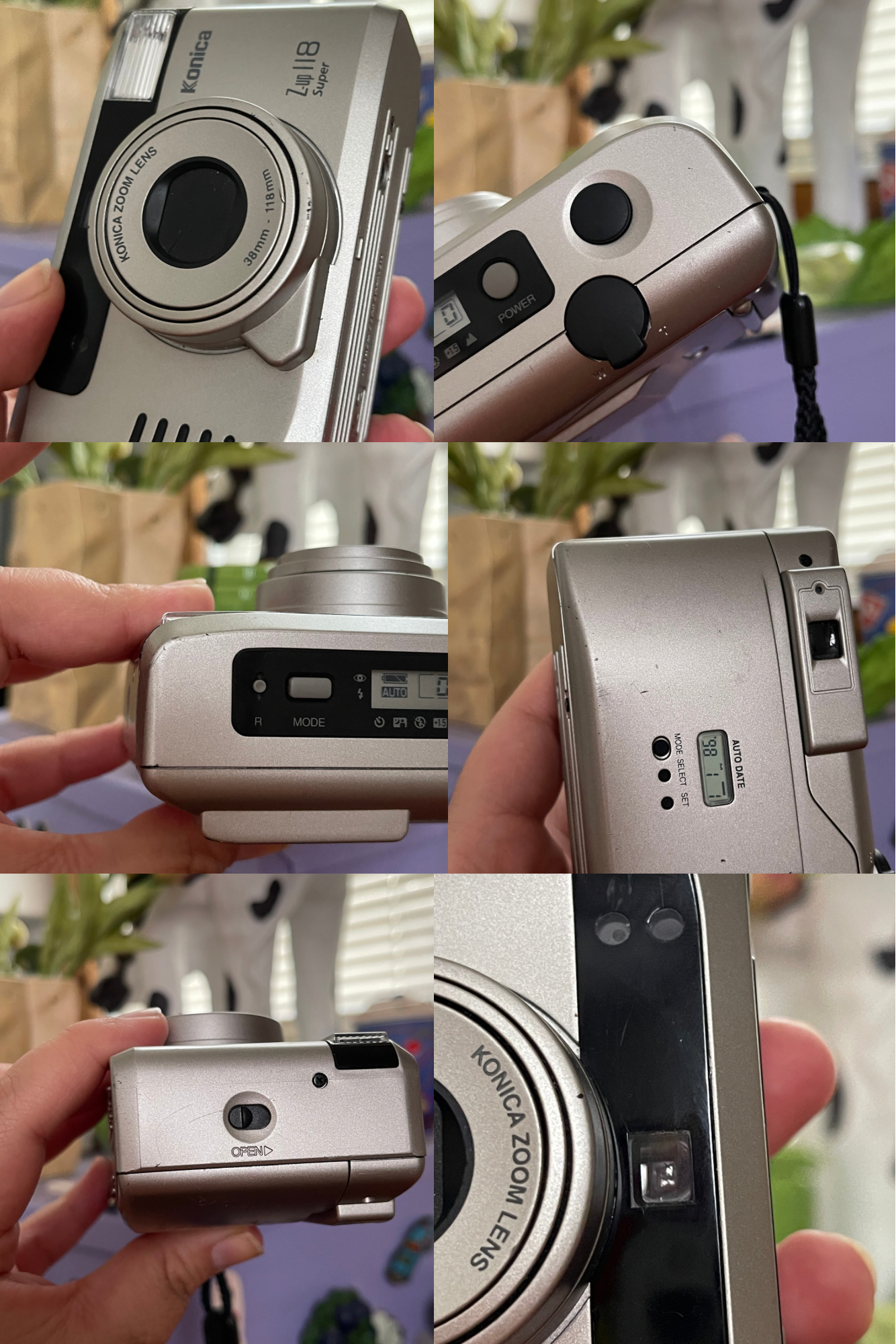 Konica Z-up 118 Super 35mm Film Camera