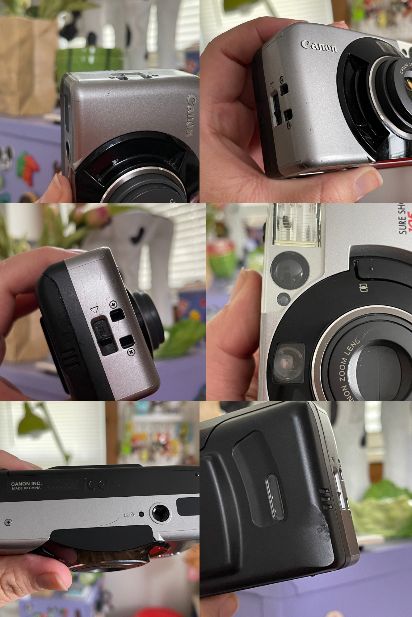 Canon Sure Shot 105 Zoom Date 35mm Film camera