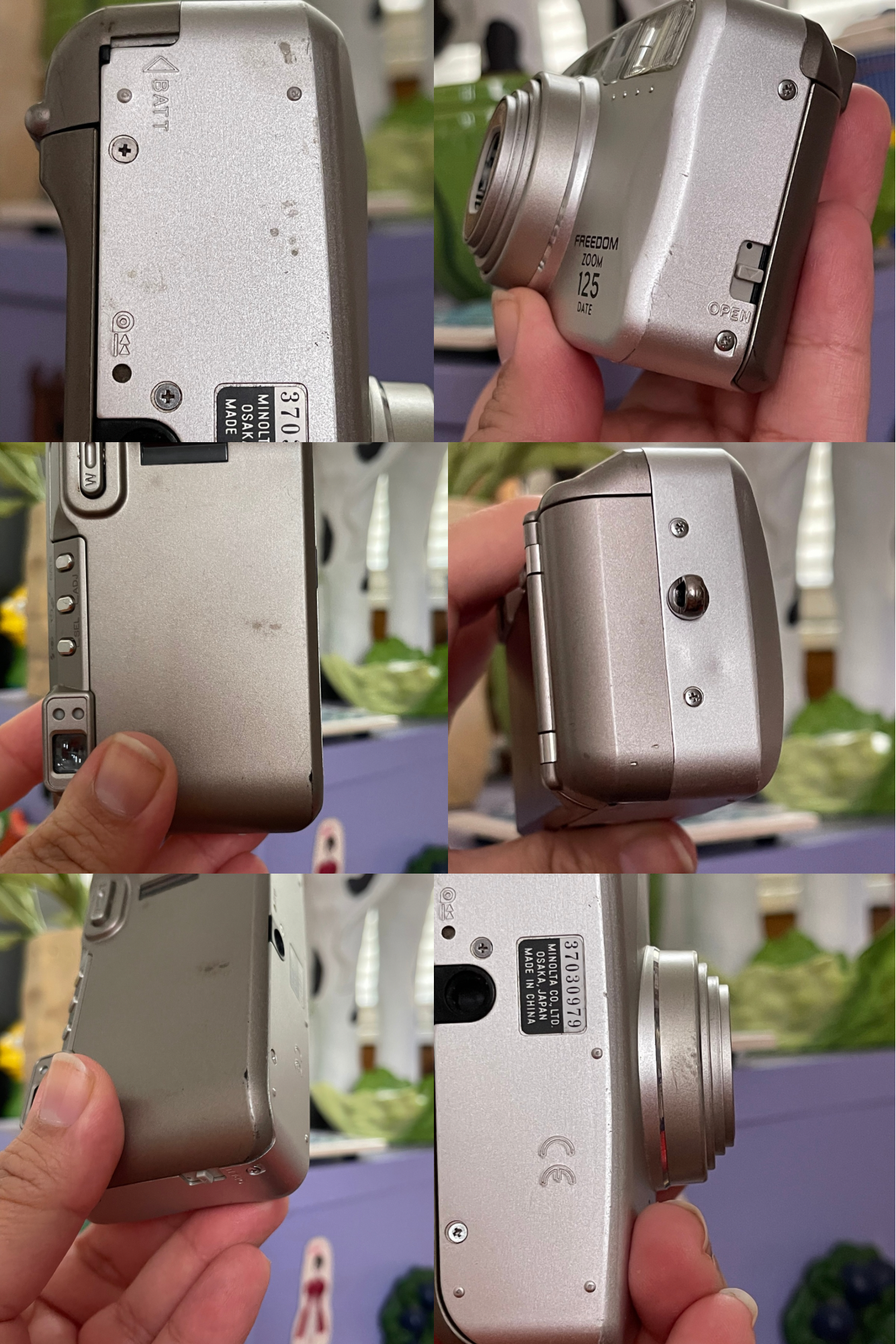 Minolta Freedom Zoom 125 Date 35mm Film Camera