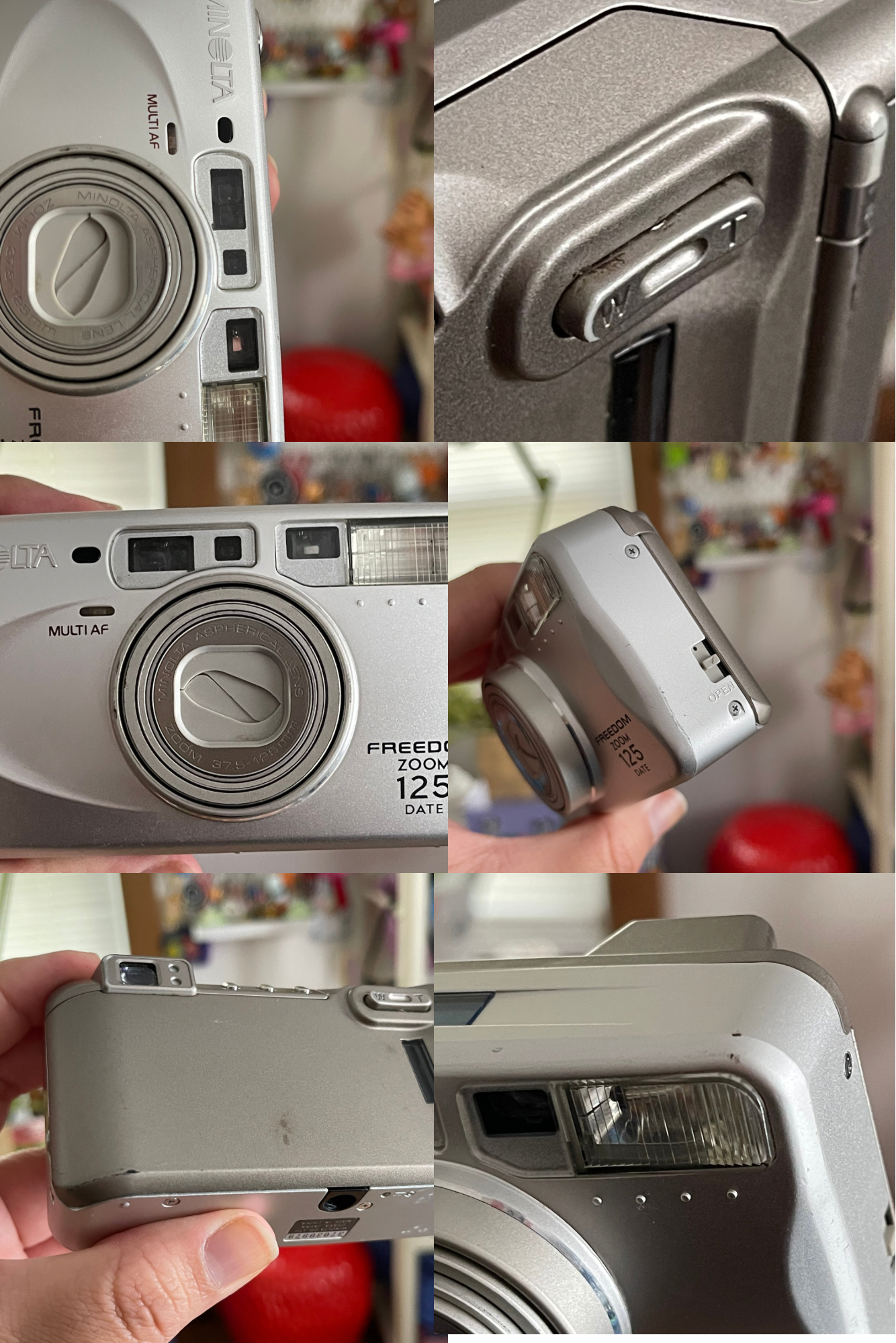 Minolta Freedom Zoom 125 Date 35mm Film Camera