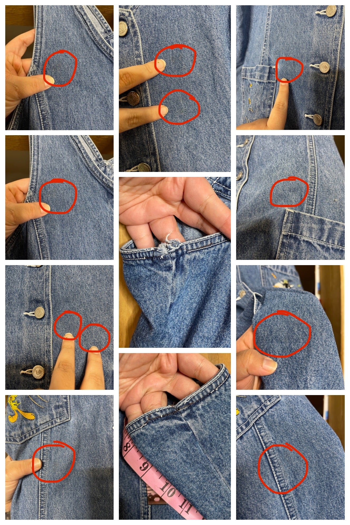 90s Looney Tunes Plus Size Maxi Denim Dress sz 18W