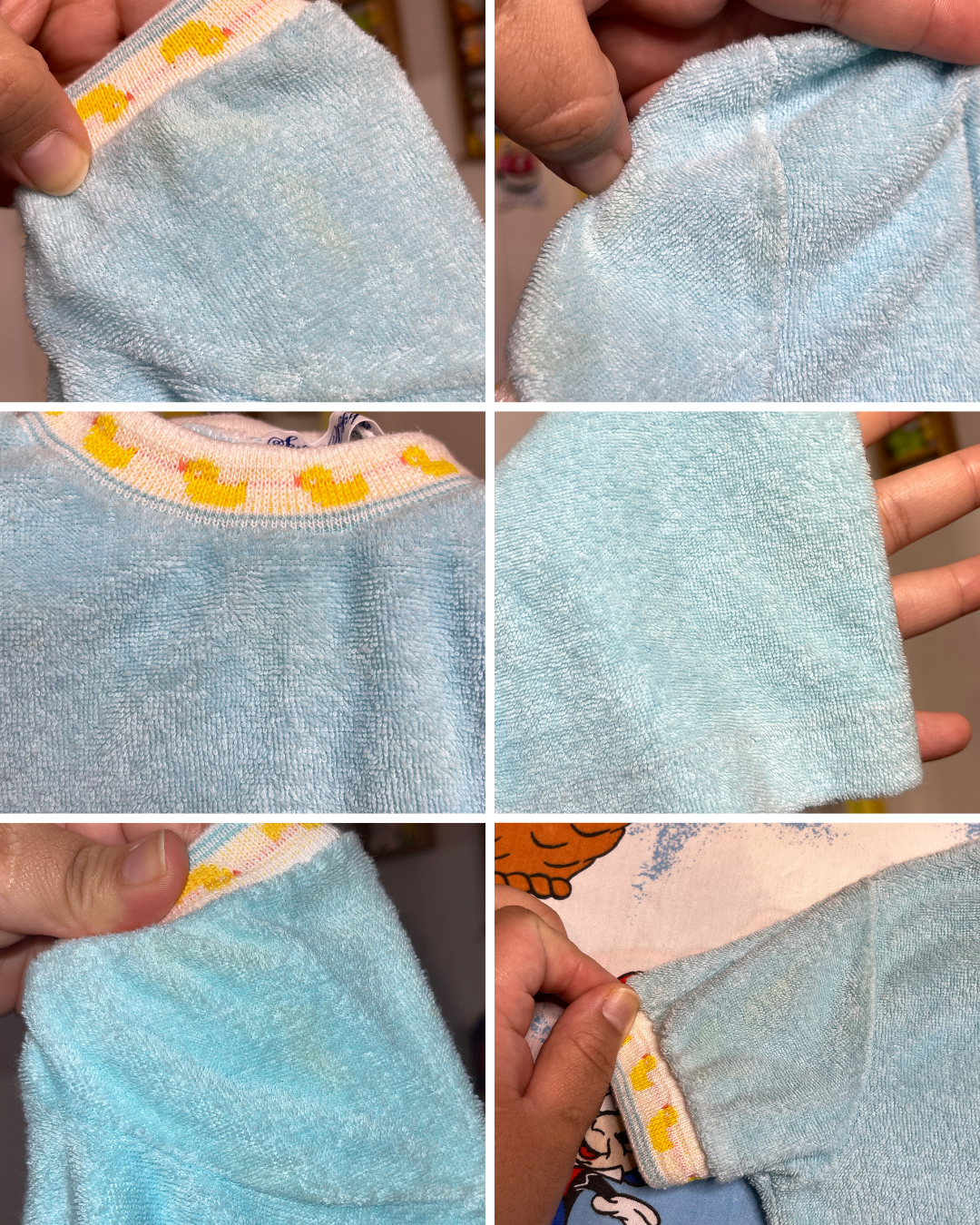 Duck Bubblebath Terrycloth Top Sz XL (KIDS)