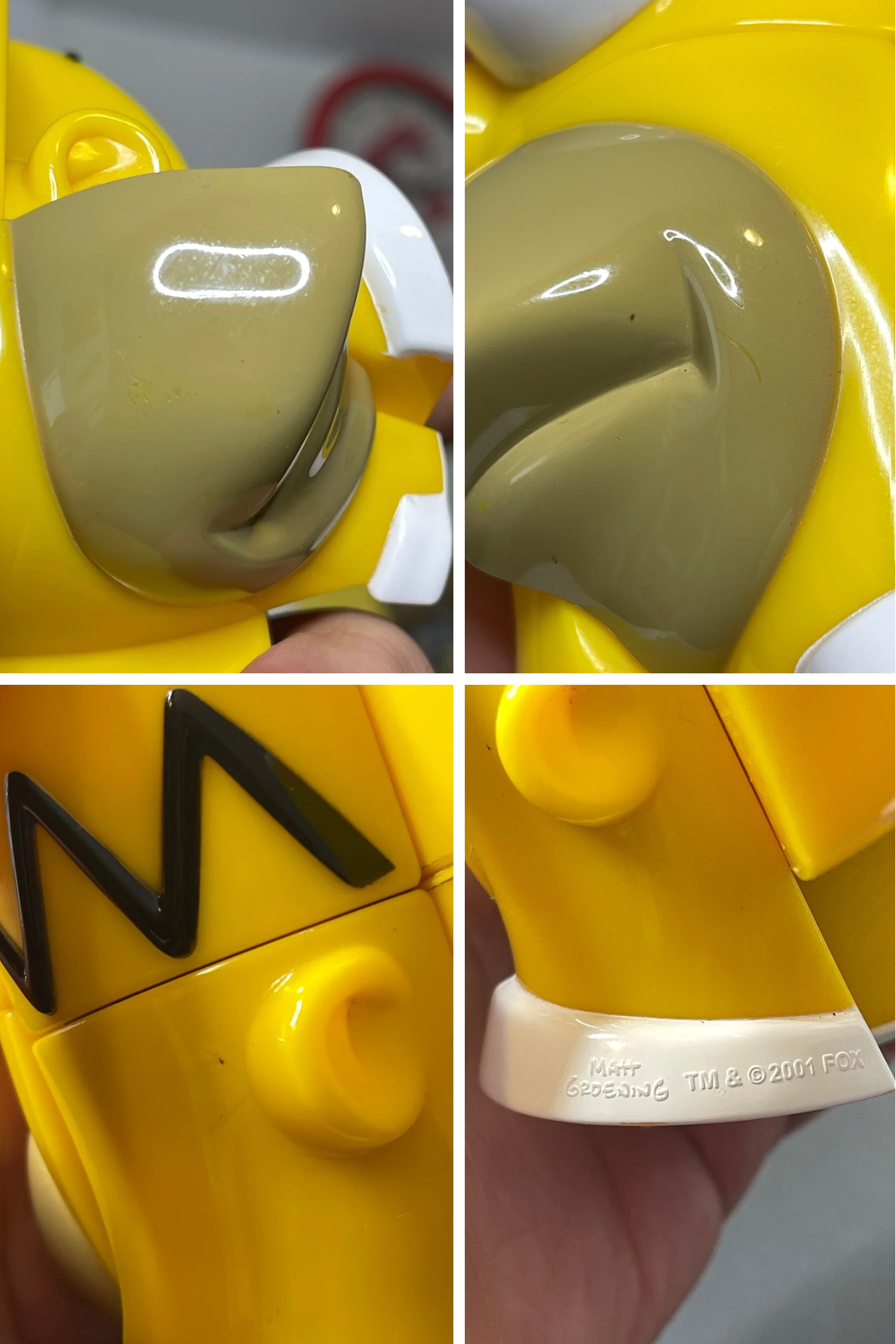 Vintage 2000s Homer Simpson Rubik's Cube