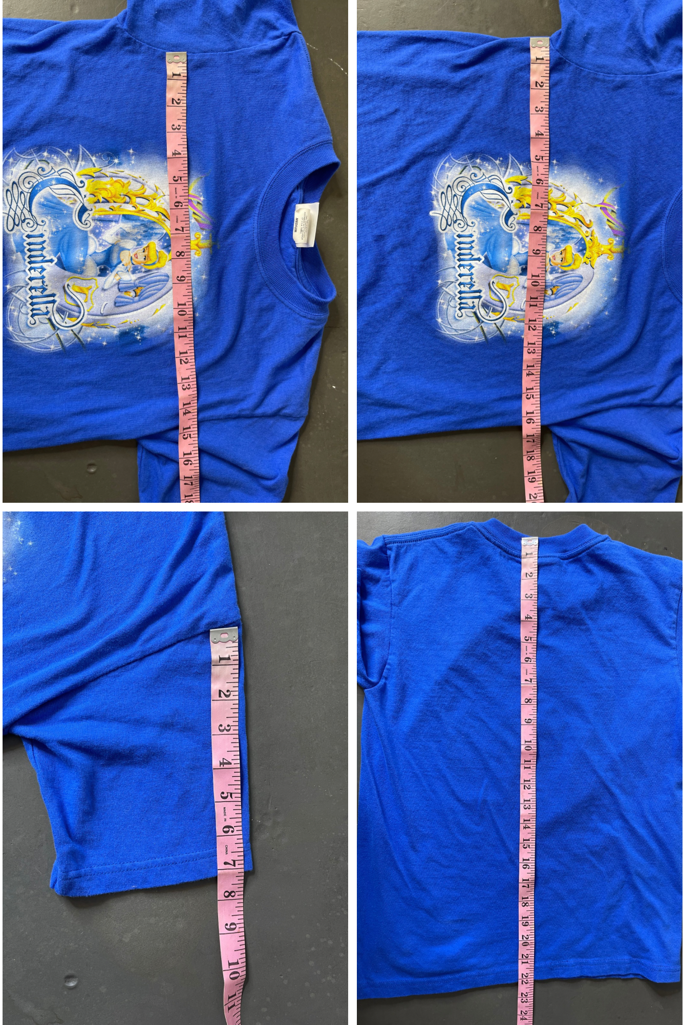 2000s Cinderella graphic tee sz XS