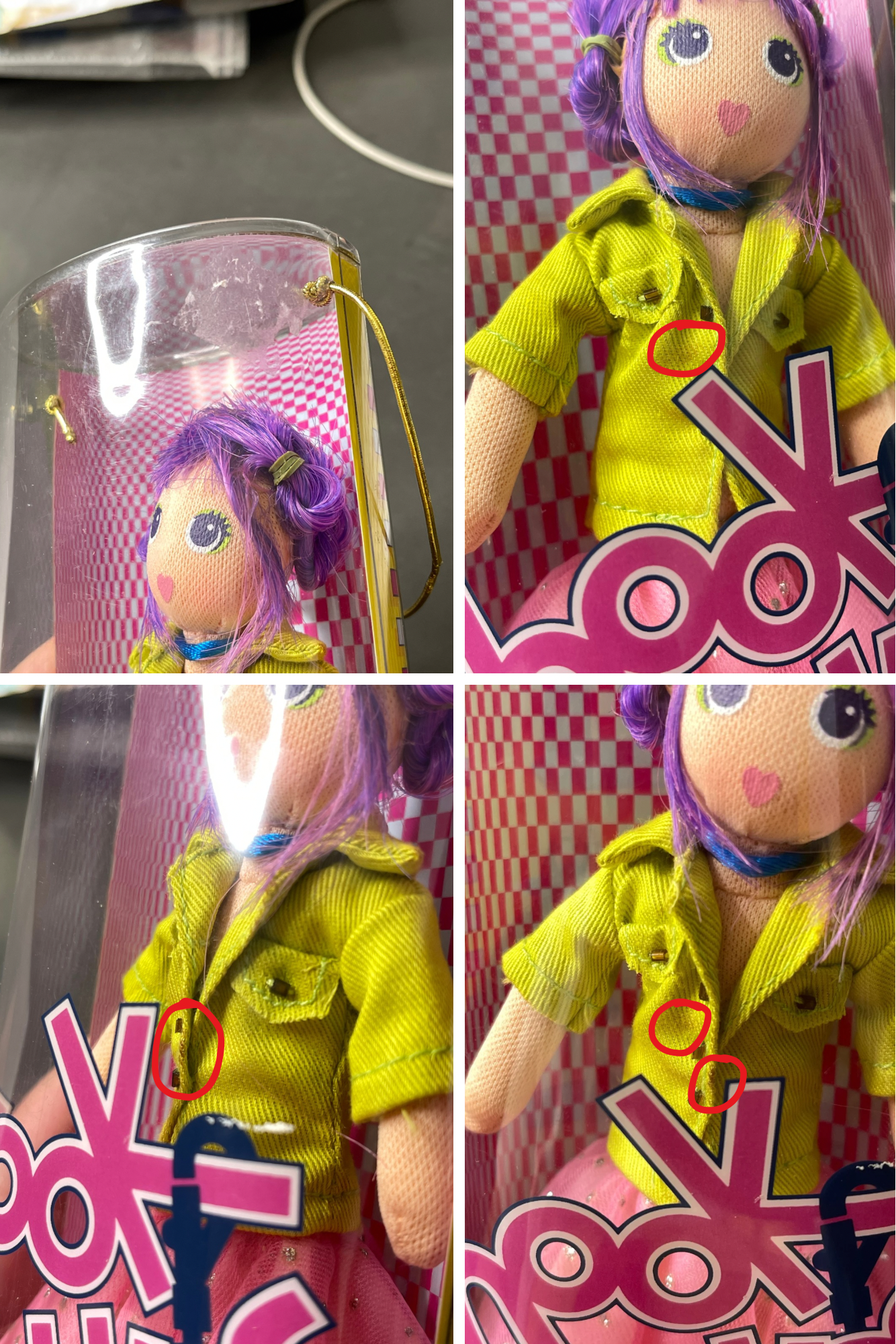 2000s Hook Ups Jess Doll Keychain Plush