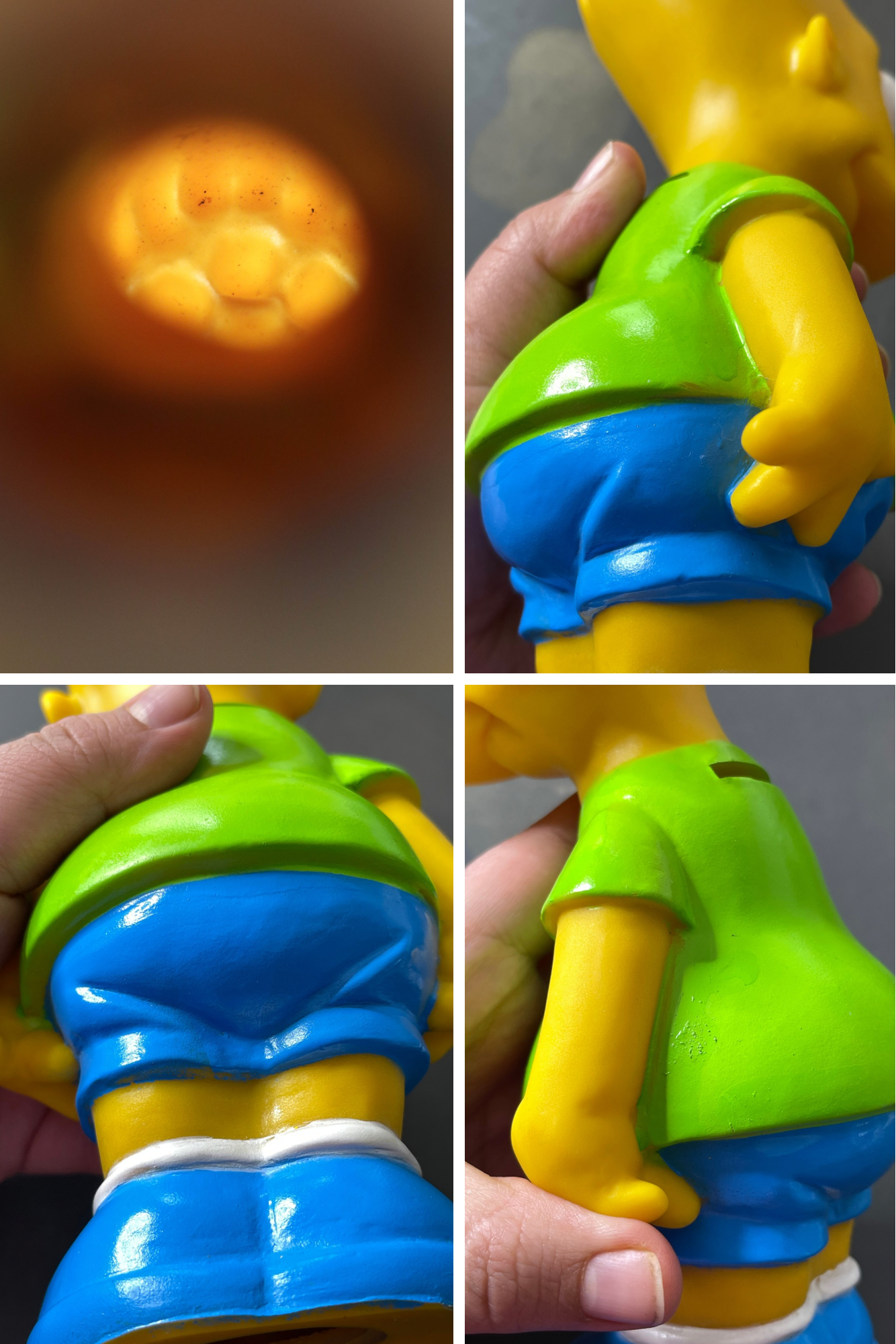 Vintage 90s Bart Simpson Coin Piggy Bank