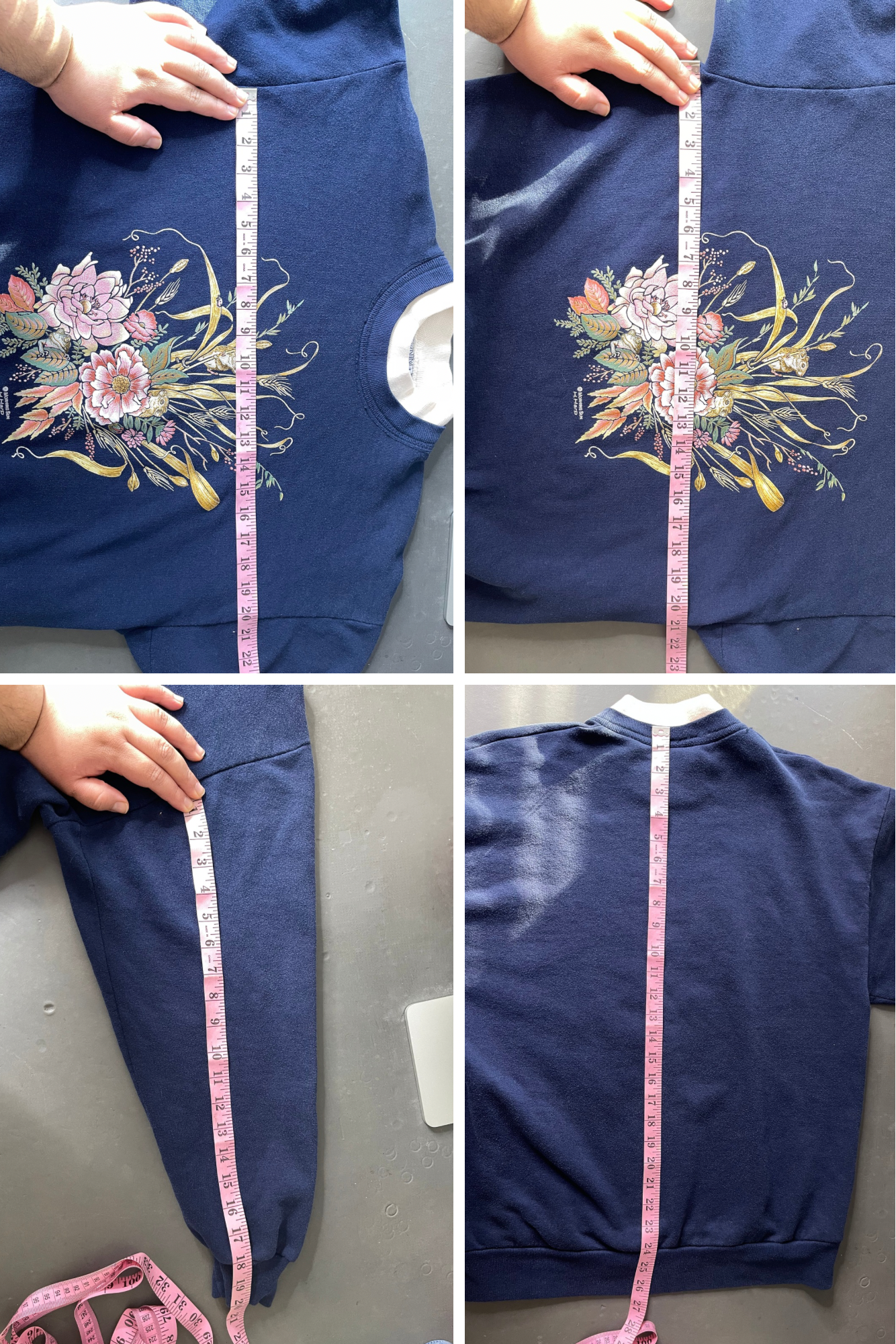 90s Fall Field Mouse Graphic Crewneck Sweater Sz L