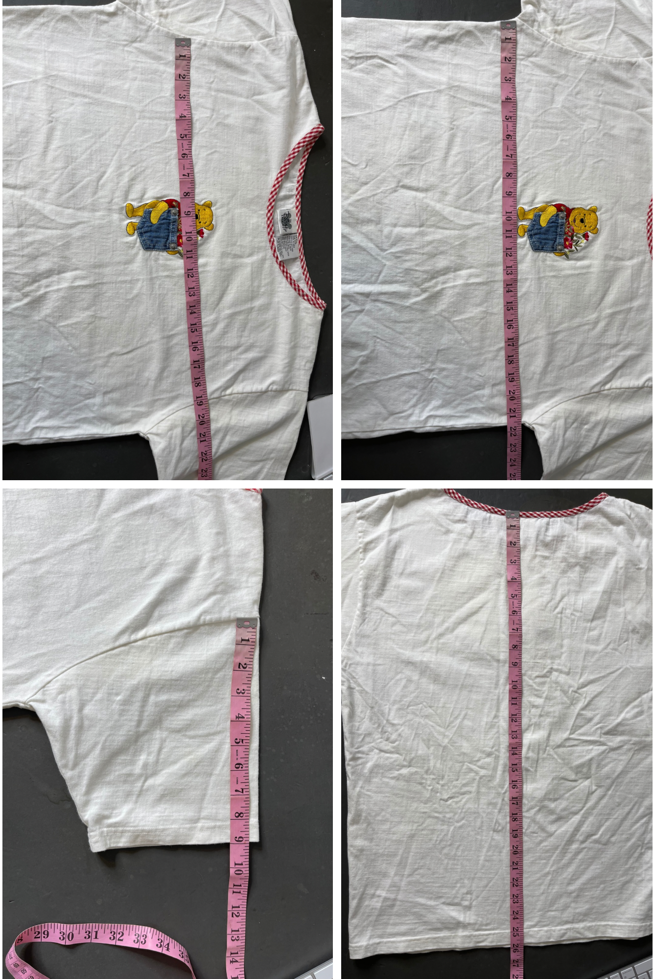 Vintage Winnie The Pooh Floral Tee sz L