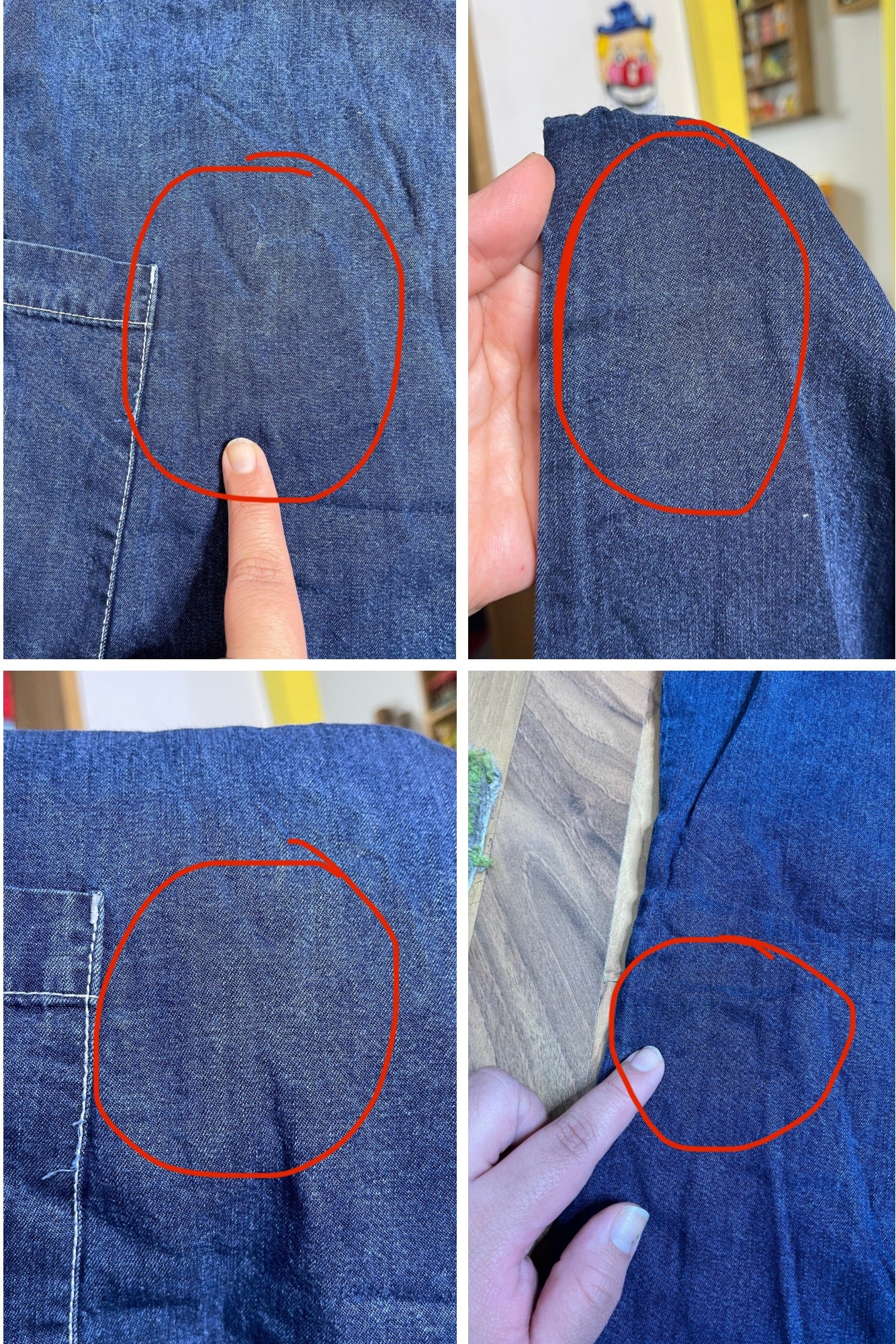 2000s Eeyore denim midi dress sz XL