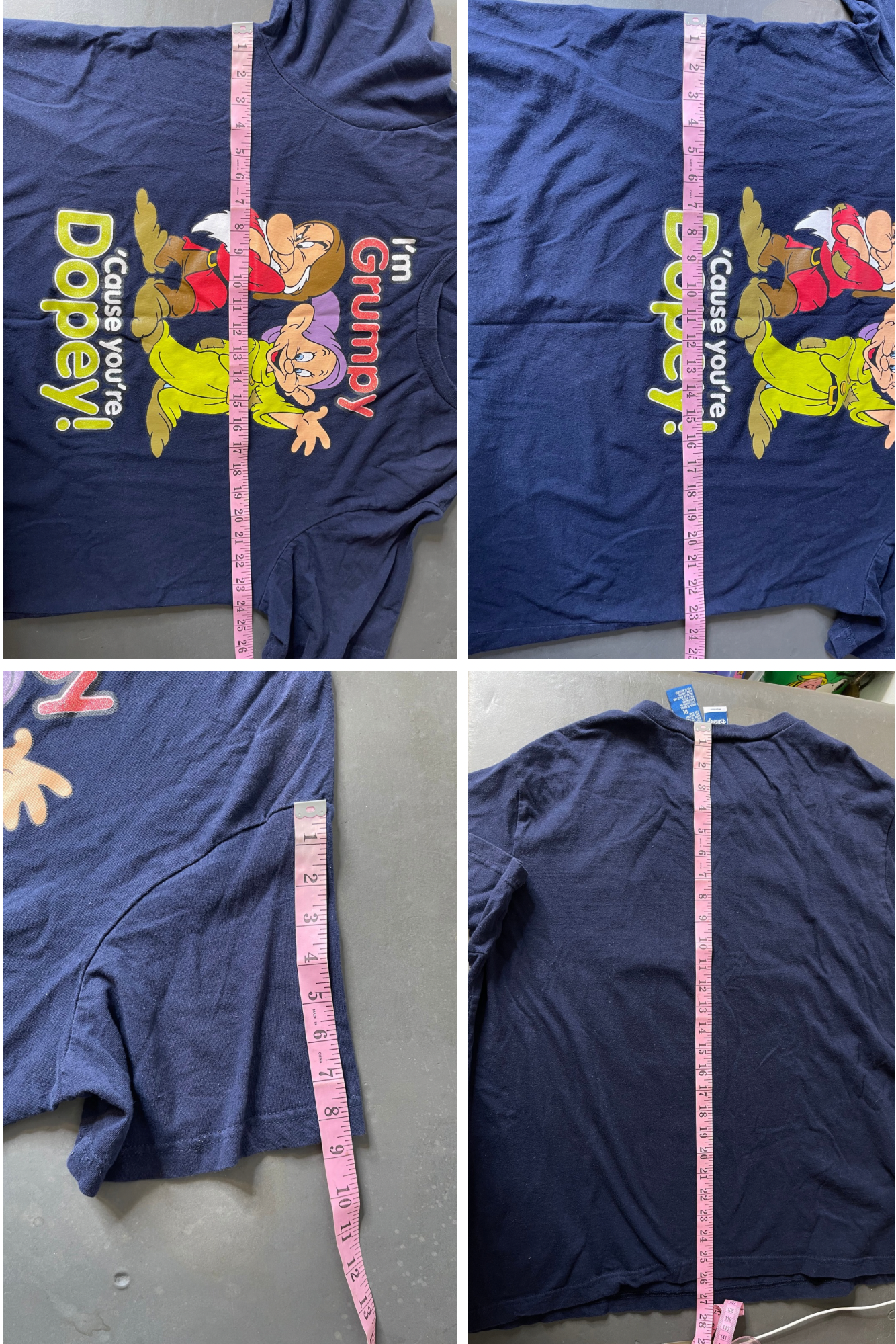 2000s Grumpy & Dopey graphic tee sz 1X