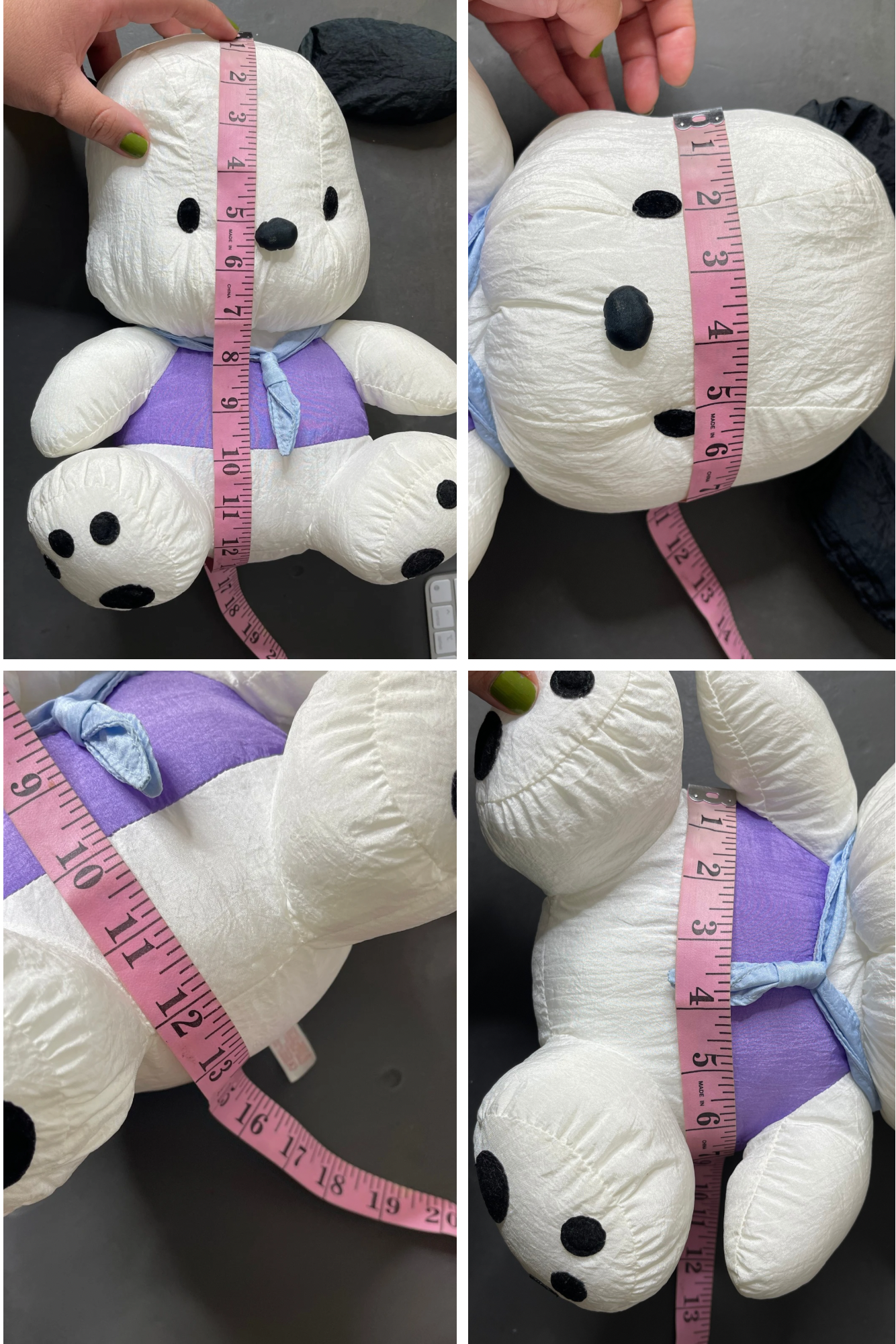 Vintage Pochacco Sanrio Sailor Nylon Plush