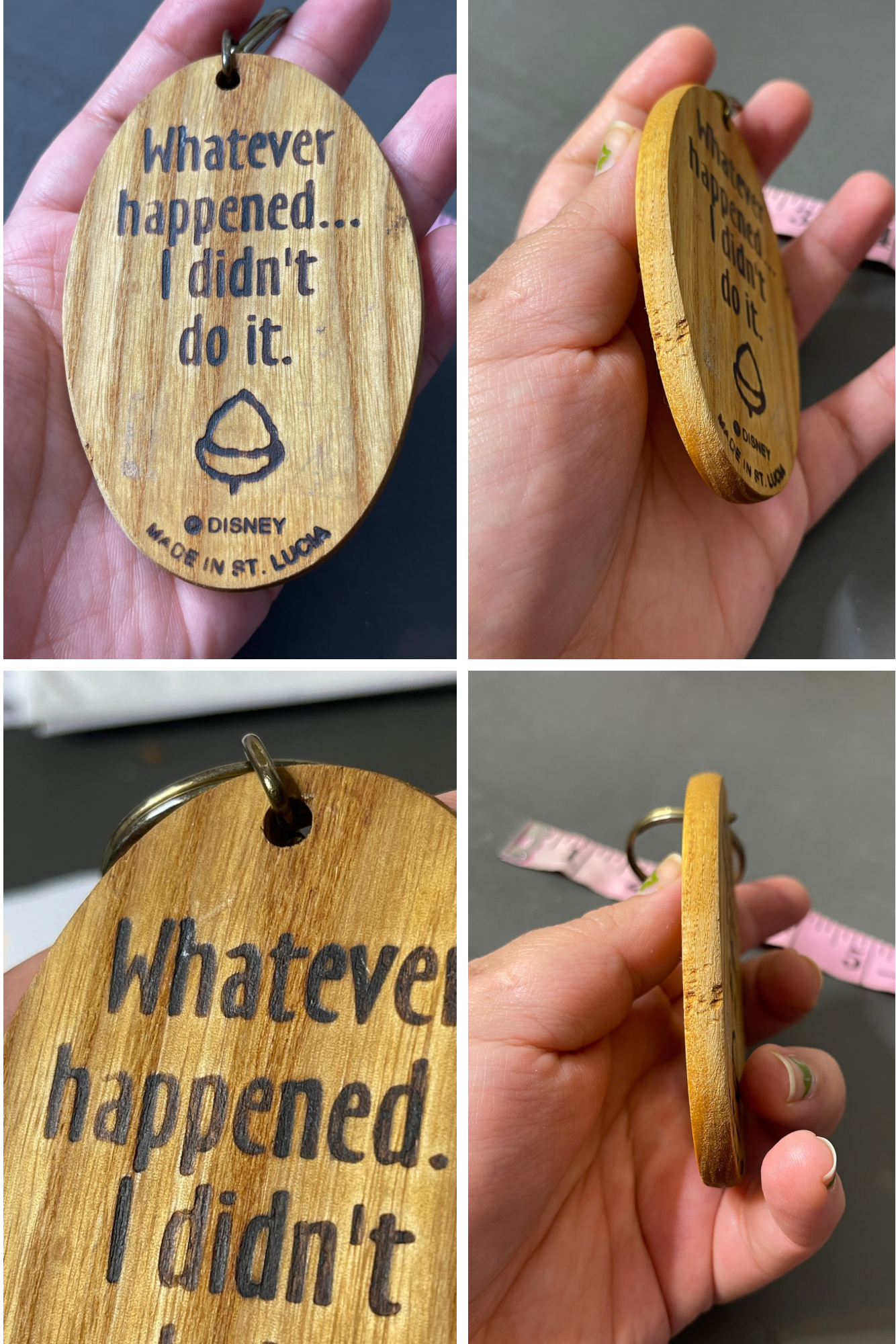 Vintage Meeko Keychain