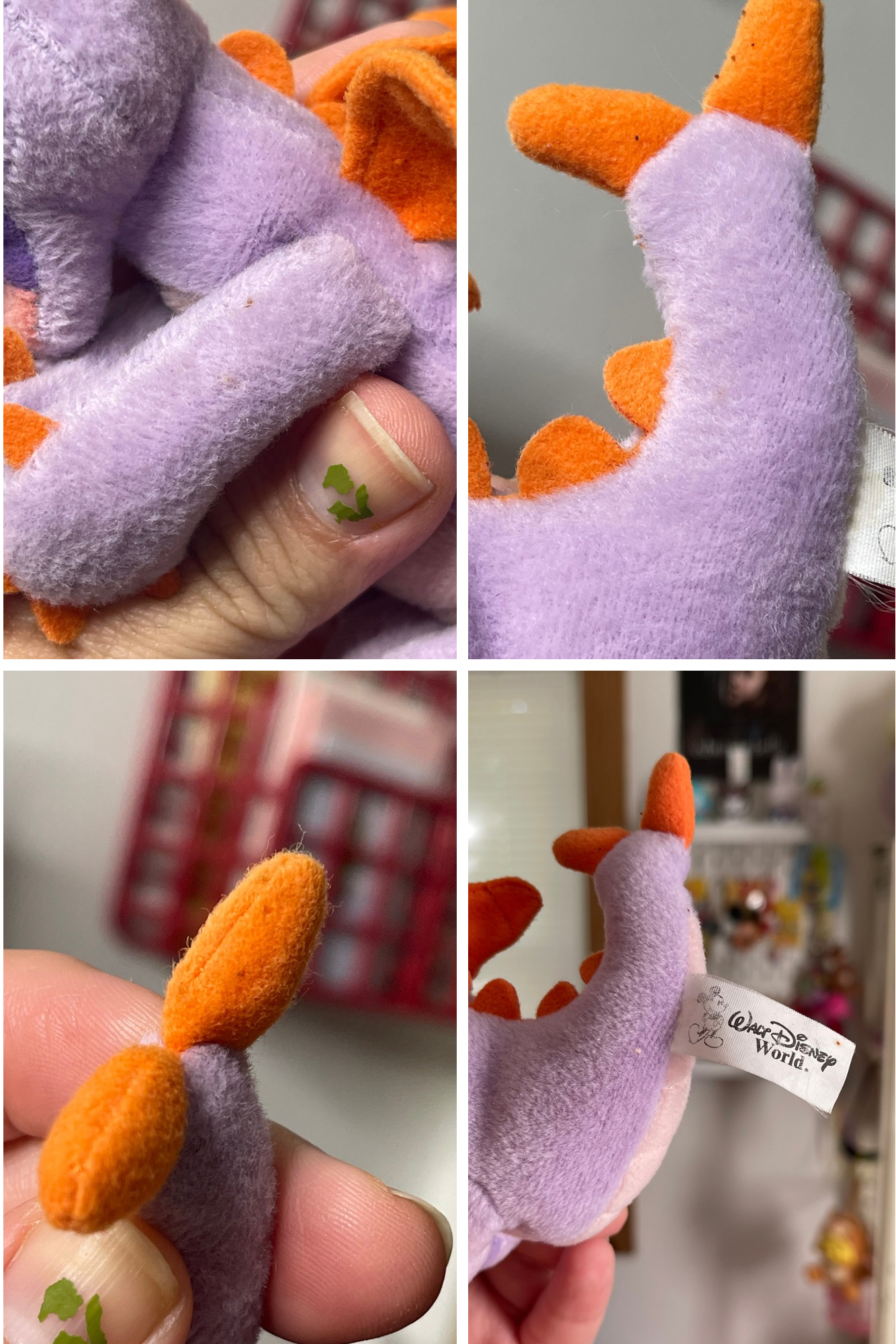 Figment Plush Strap Buddy / Magnet