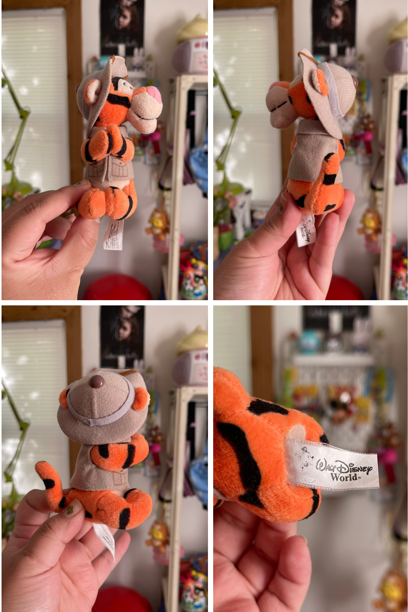 Safari Tigger Plush Strap Buddy / Magnet