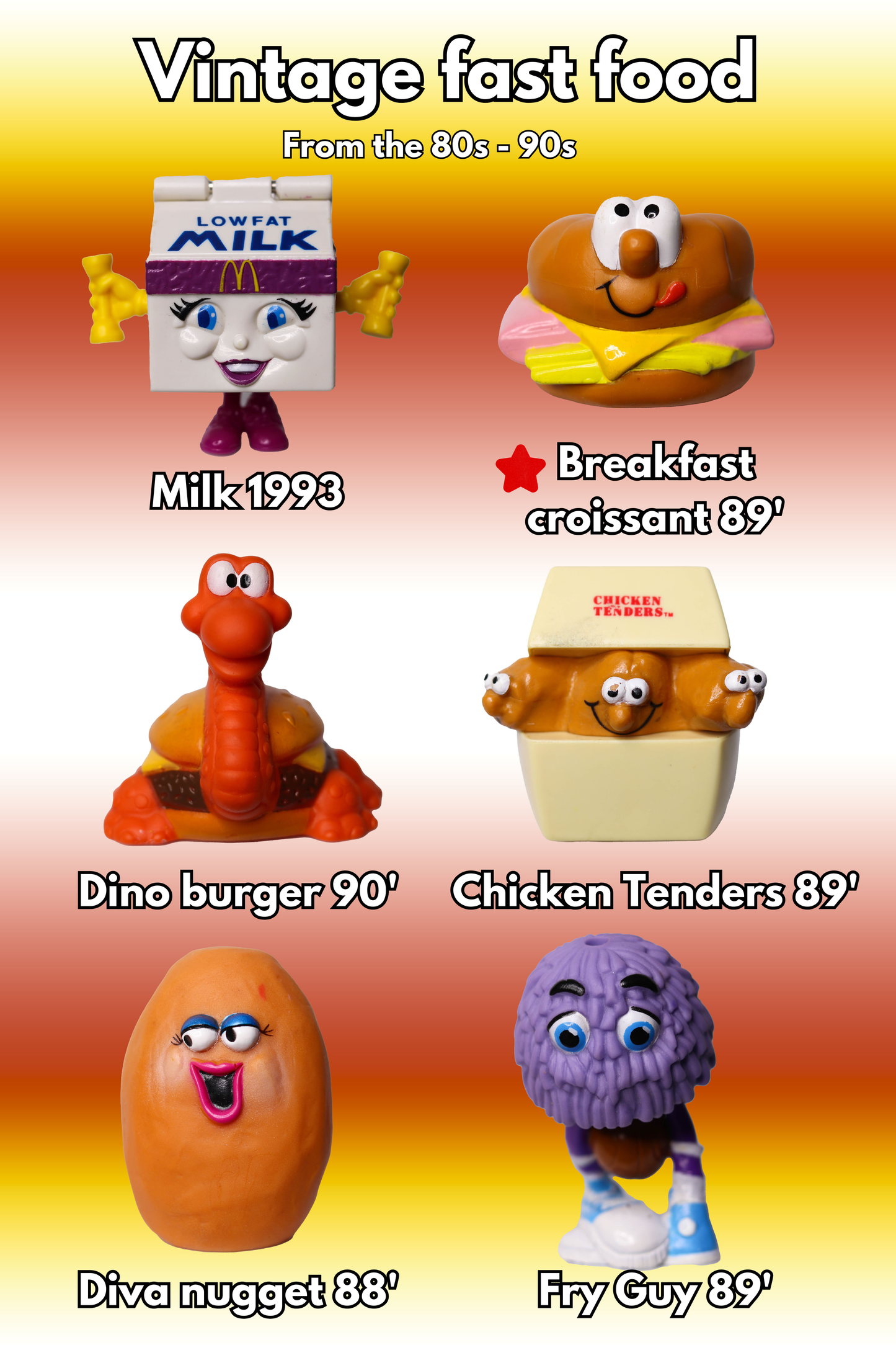 Vintage Fast Food Trinket Blind Bag (1)