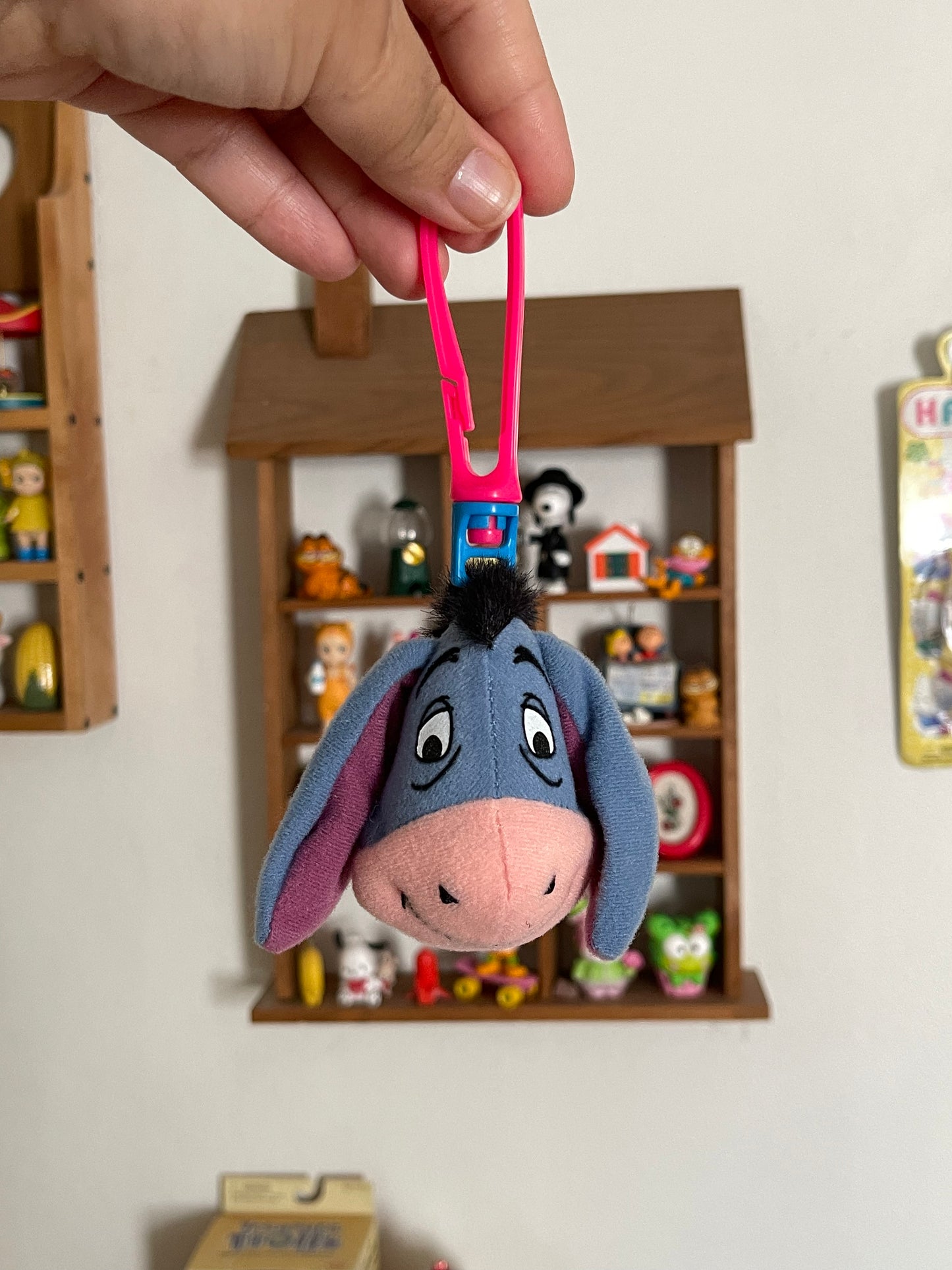 90s Eeyore Plush Keychain