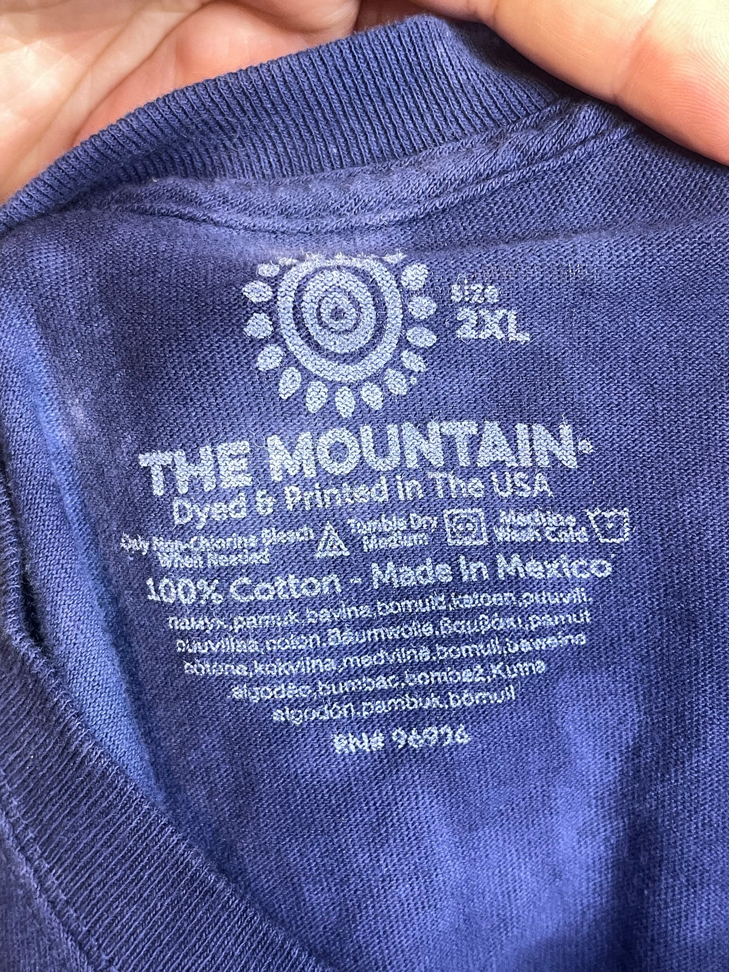 The Mountain Fairy Stargazer Tie-Dye Graphic Tee Sz 2XL