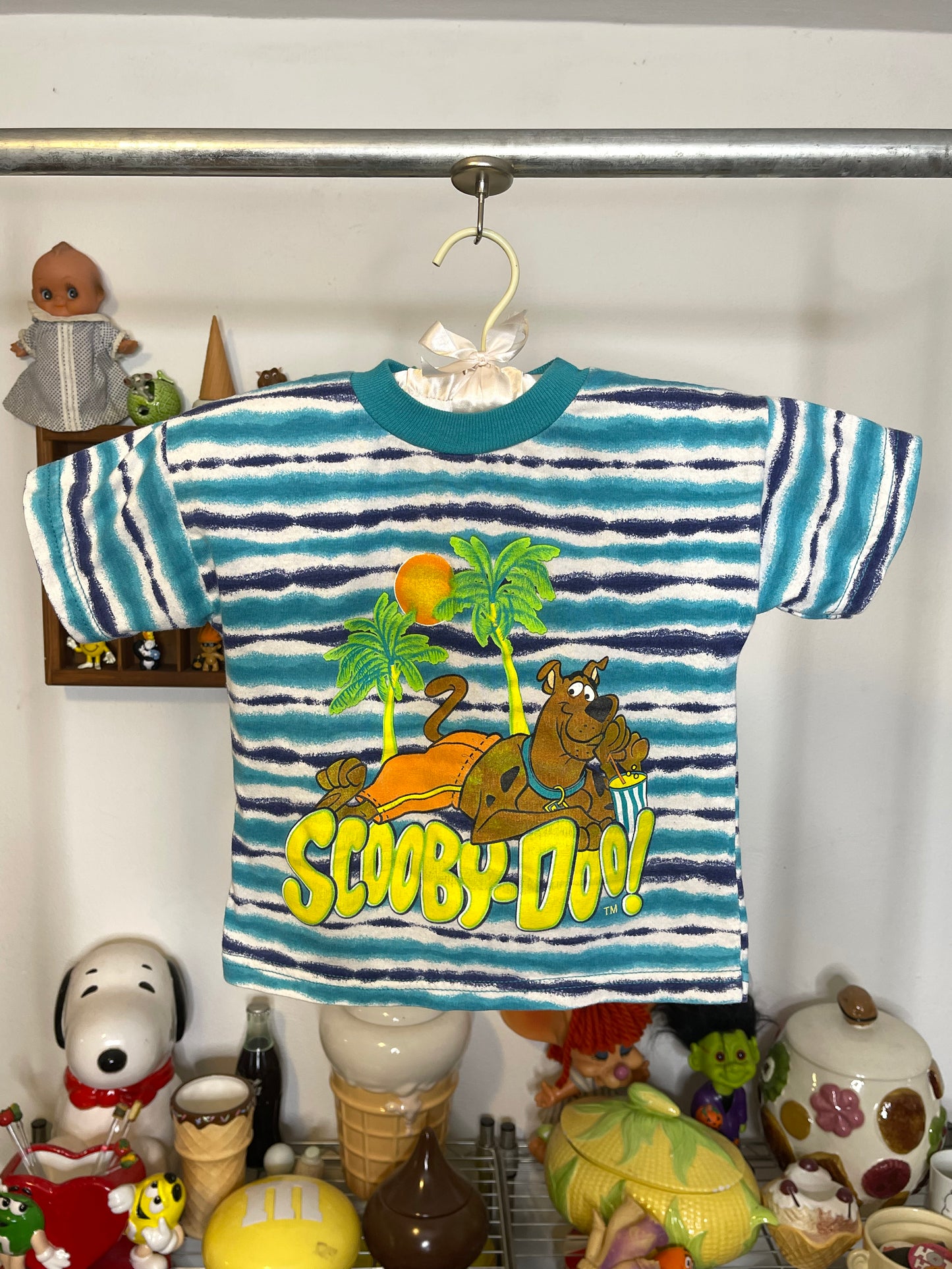 Vintage 90s Scooby-Doo Vacation Kids Tee Sz 5/6