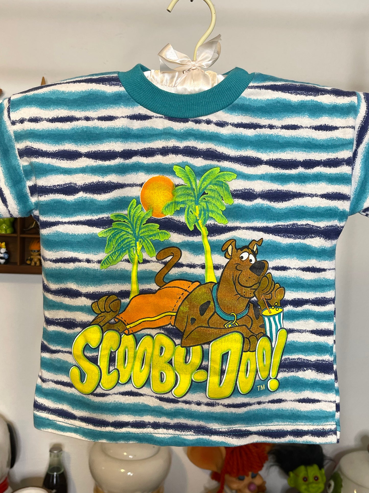 Vintage 90s Scooby-Doo Vacation Kids Tee Sz 5/6