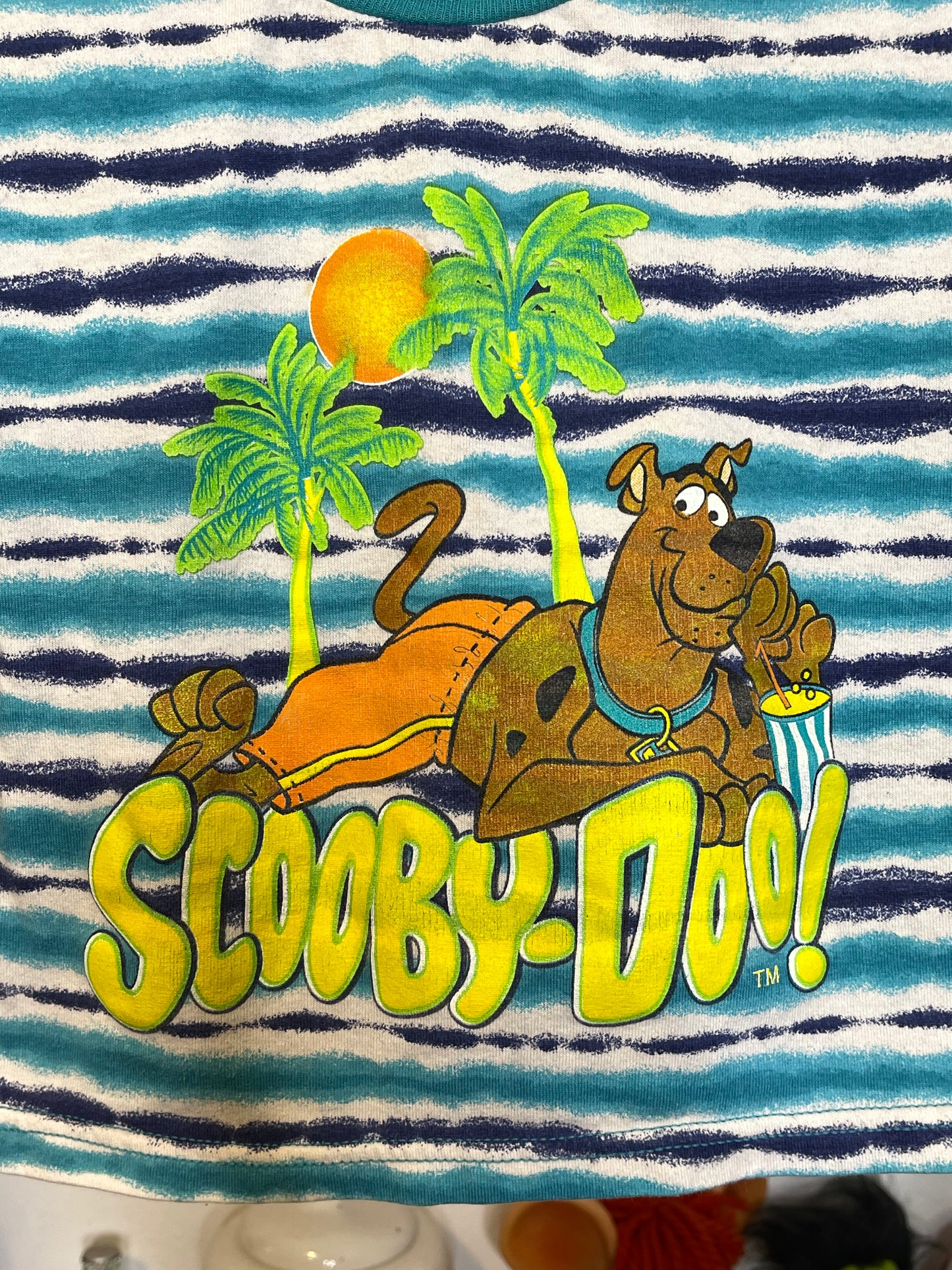 Vintage 90s Scooby-Doo Vacation Kids Tee Sz 5/6